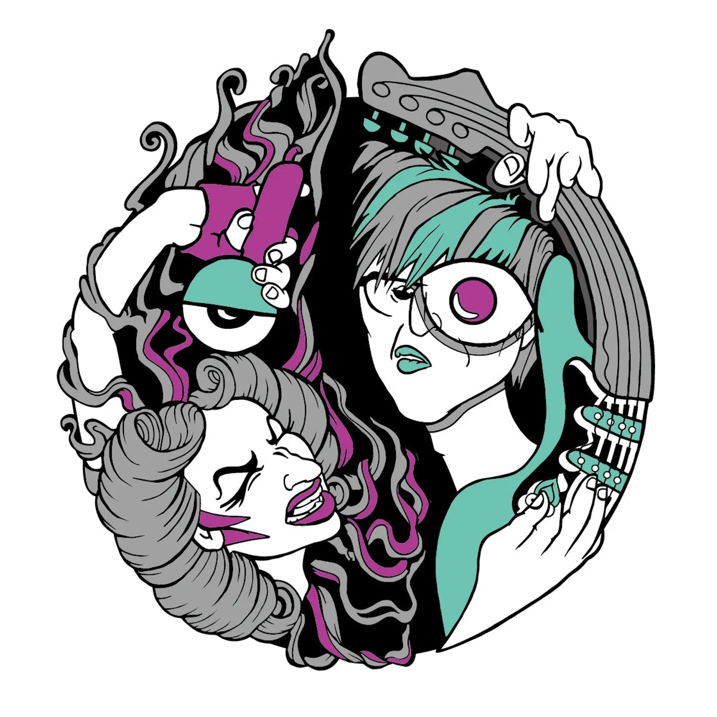 John Cameron Mitchell | Hedwig & Skszp Enamel Pin