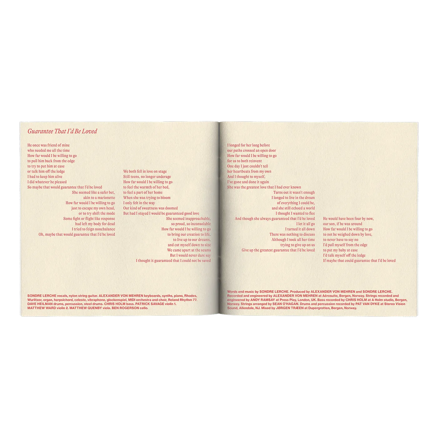 Sondre Lerche | Avatars Of Love Double CD