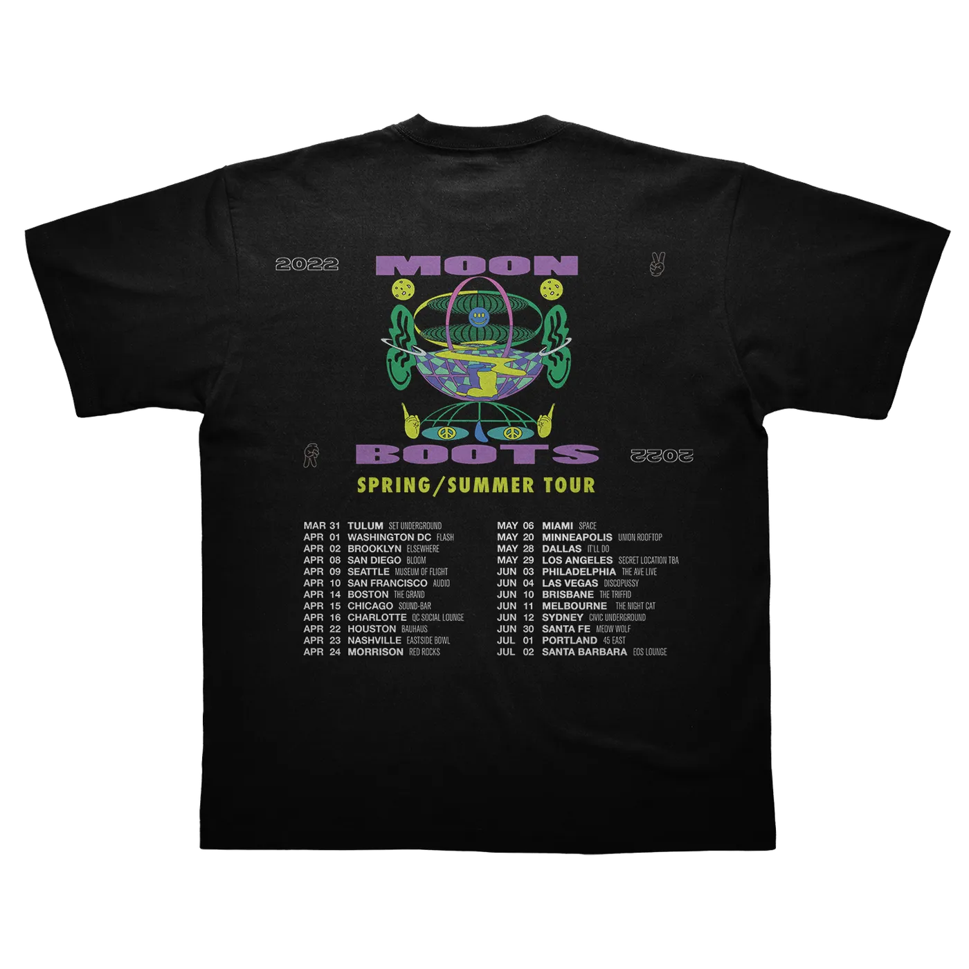 Moon Boots | 2022 Tour T-Shirt