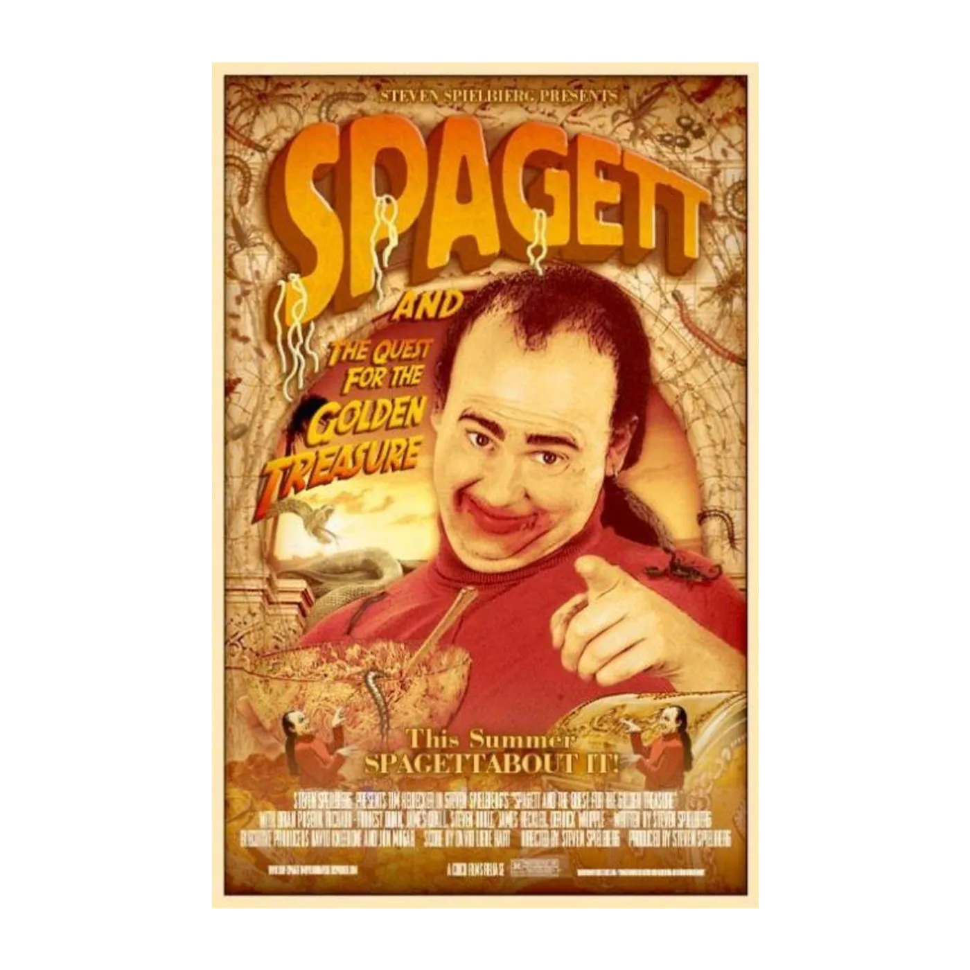 Tim and Eric | Spagett Poster