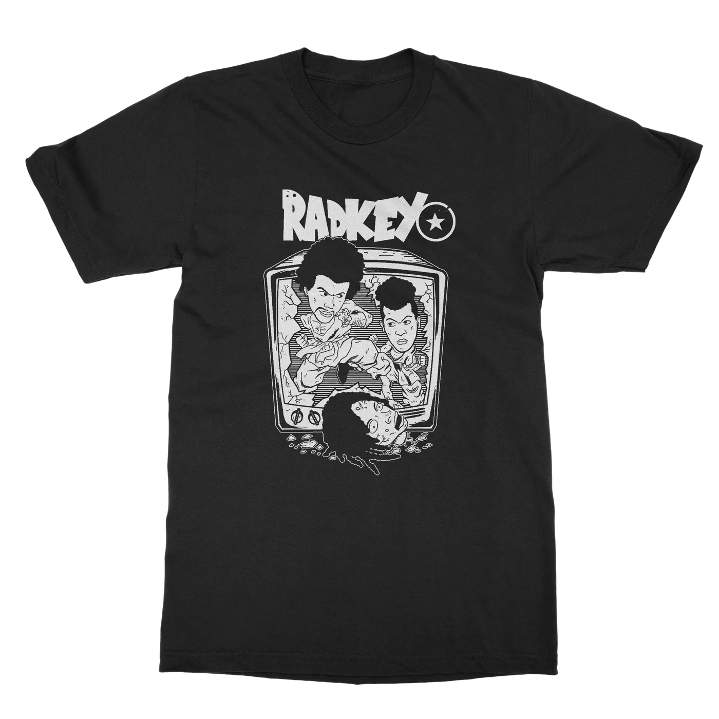 Radkey | Manga Style T-Shirt - Black