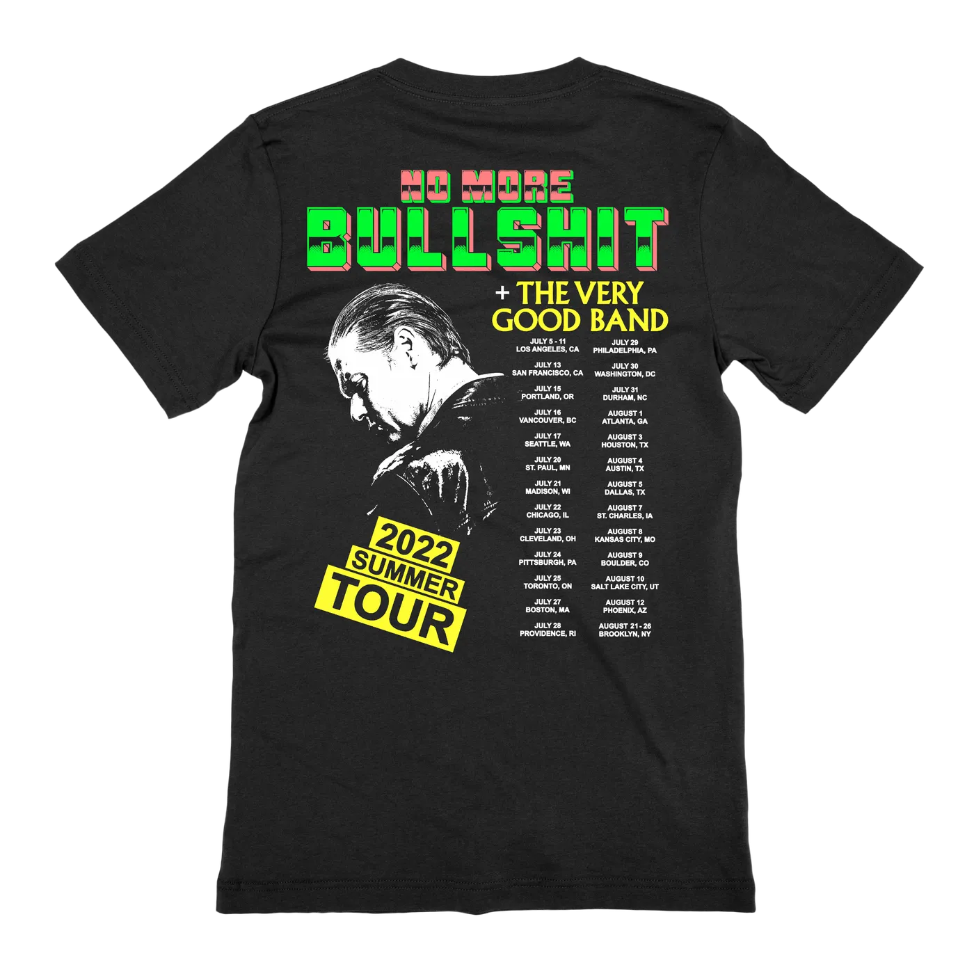 Tim Heidecker | Two Tims 2022 US Tour T-Shirt
