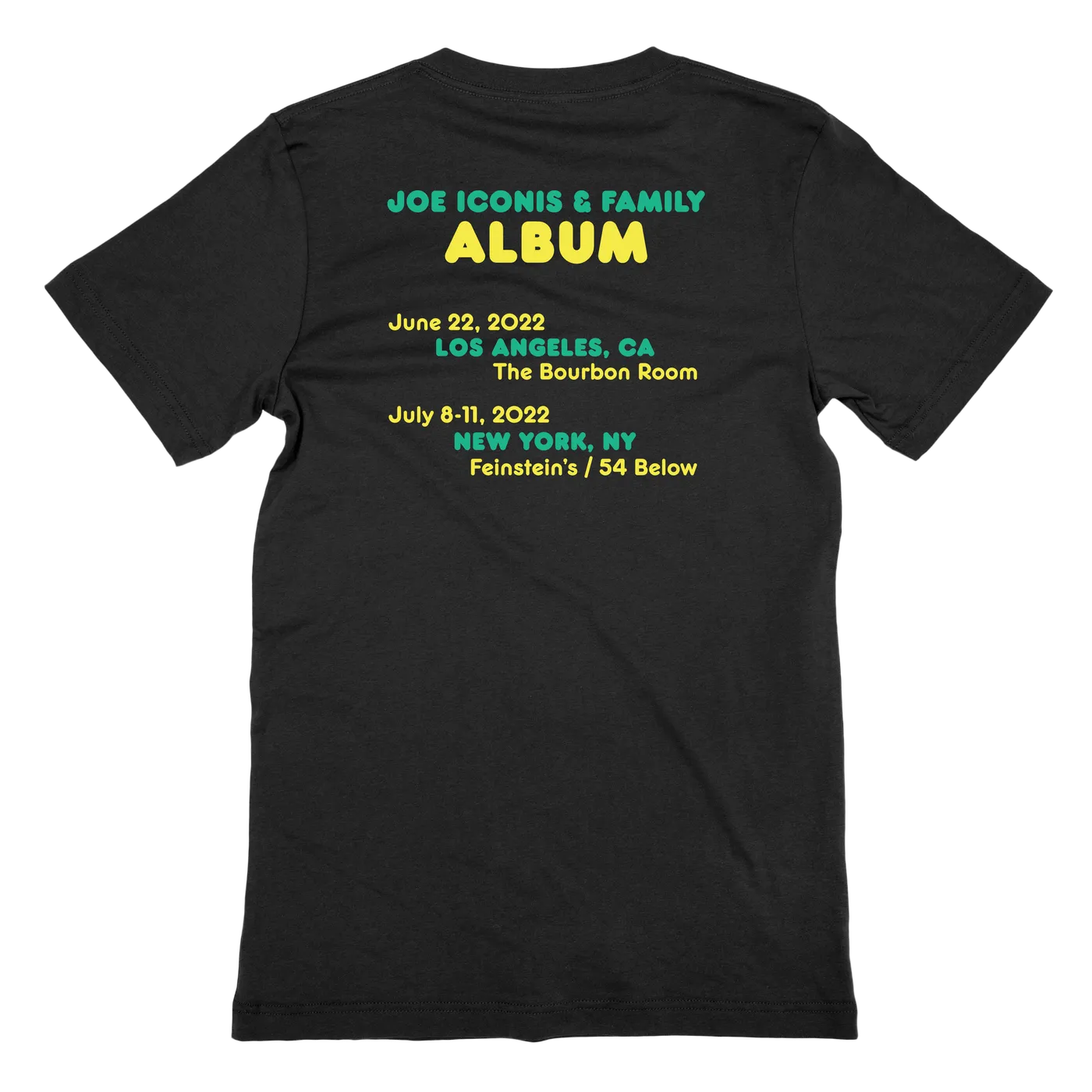 Joe Iconis | Tour T-Shirt