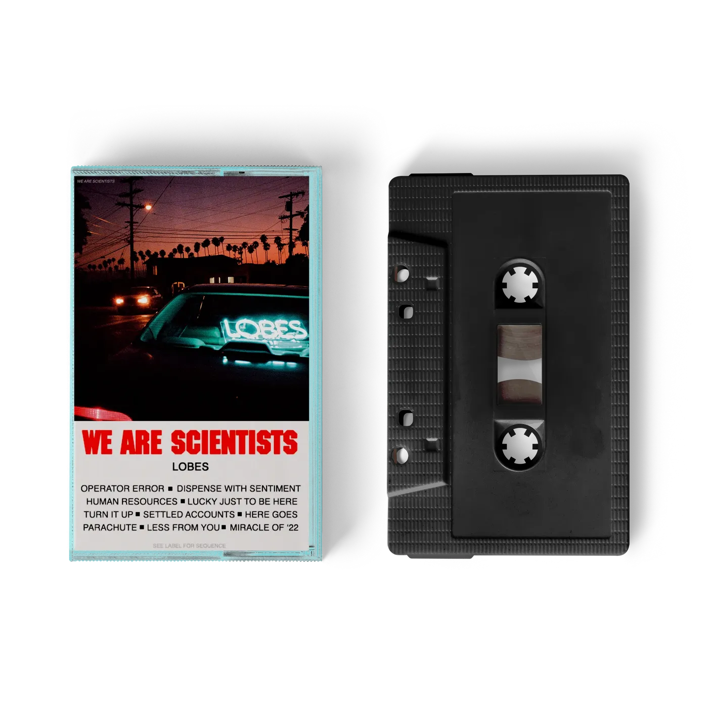 We Are Scientists | Lobes Throwback Cassette *PREORDER*
