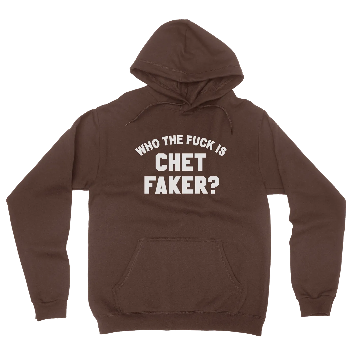 Chet Faker | WTFICF Hoodie - Brown