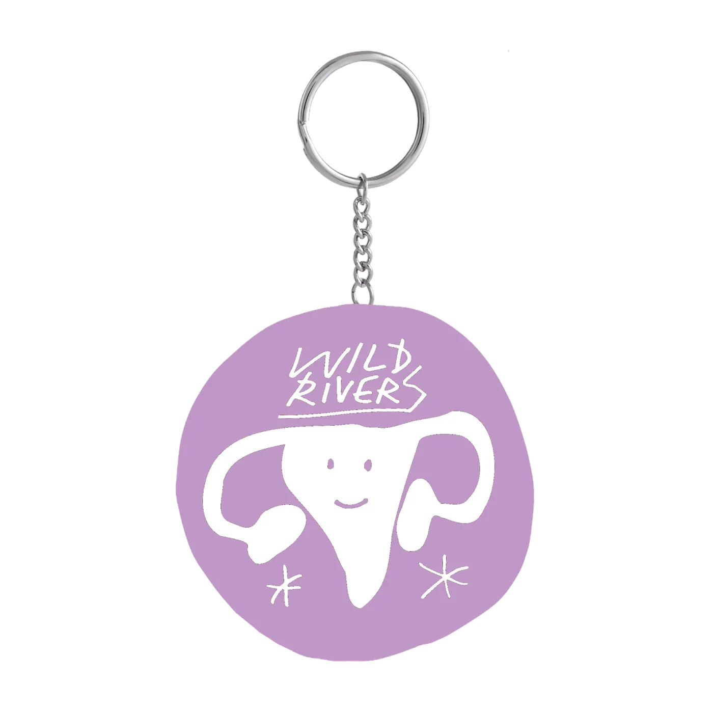 Wild Rivers | Planned Parenthood Purple Keychain