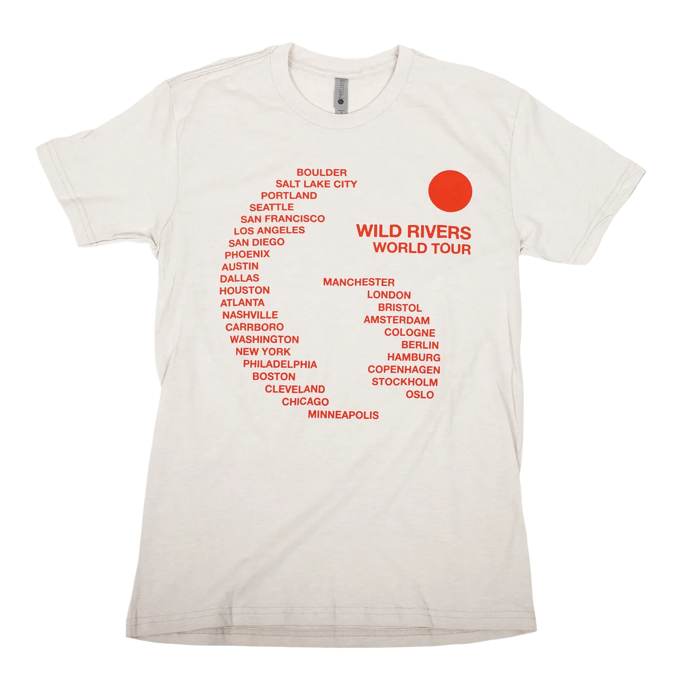 Wild Rivers | World Tour T-Shirt