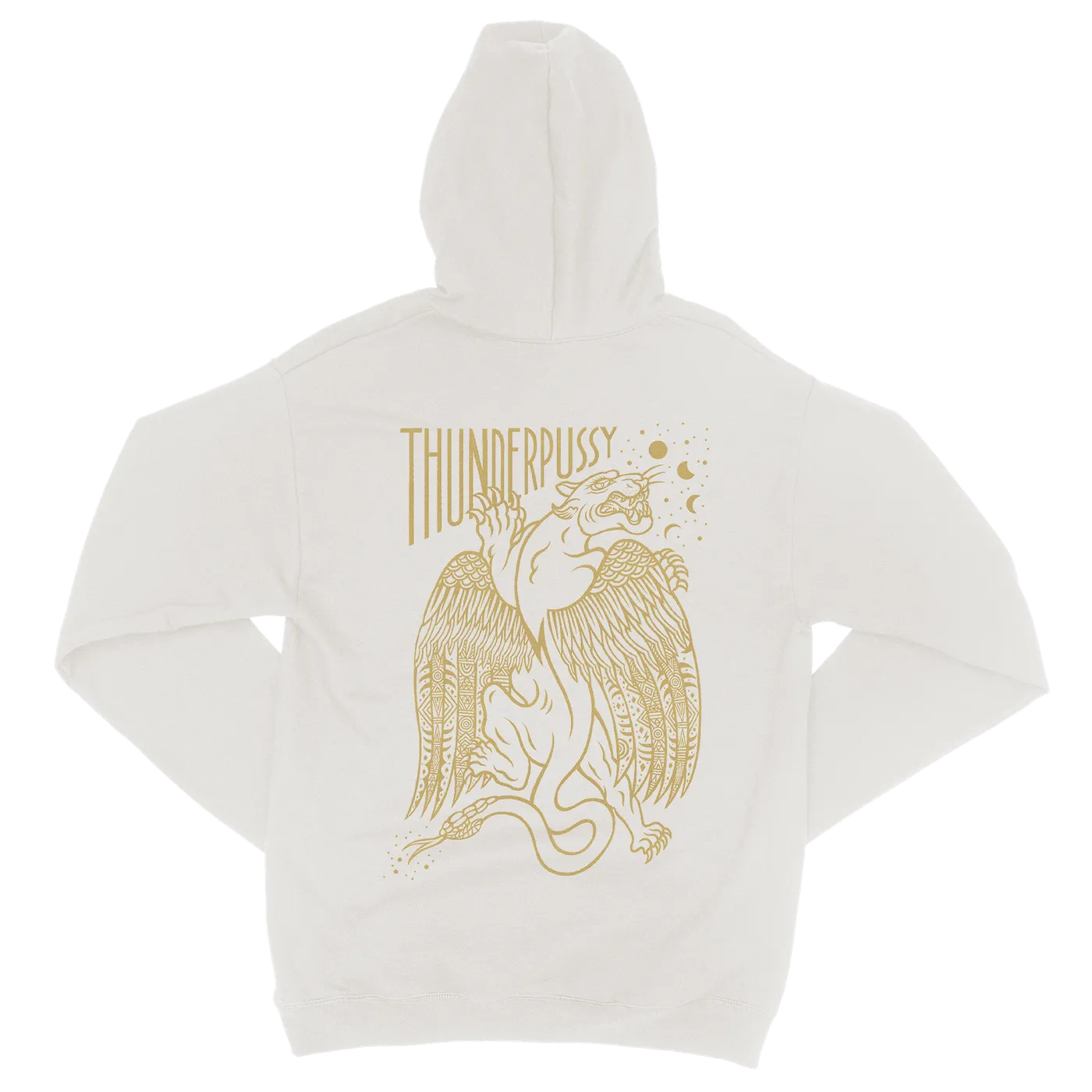 Thunderpussy | Winged Cat Hoodie - White
