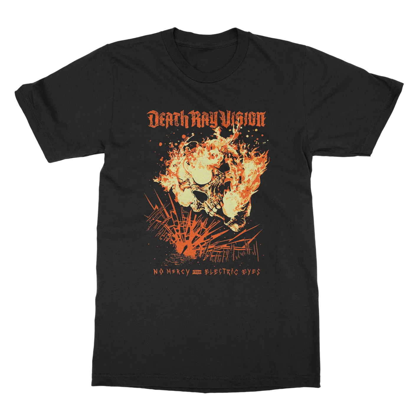 Death Ray Vision | No Mercy T-Shirt - Black