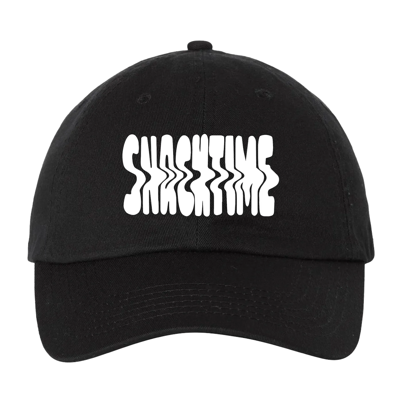 Snacktime | Dad Hat - Black & White