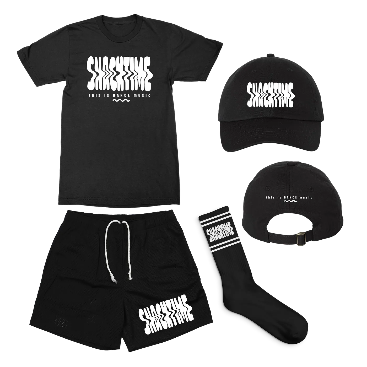 Snacktime | Matching Set - Black