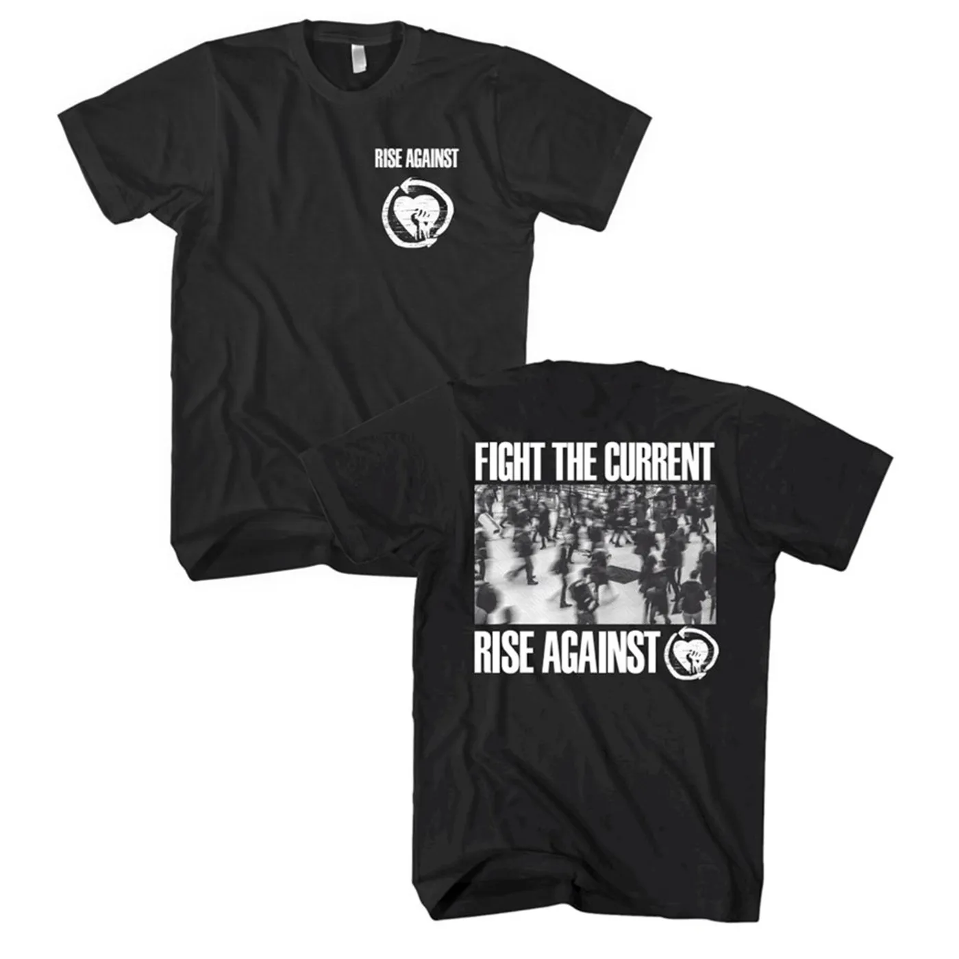 Rise Against Fight The Current Tee (Black)