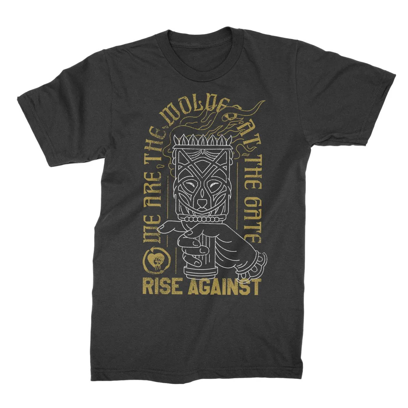 Rise Against Torch Wolf Tee (Black)