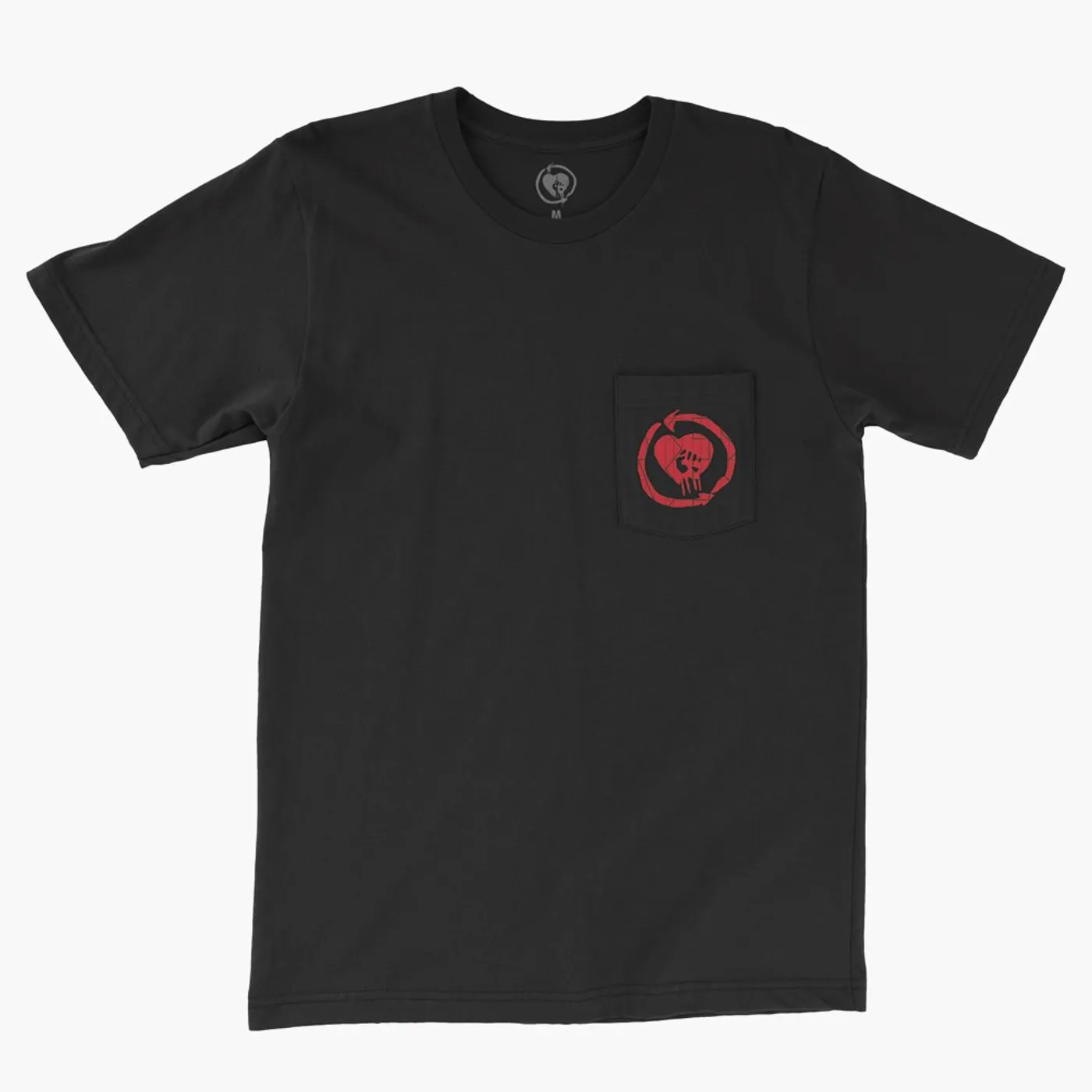 Rise Against HeartFist Circuit Pocket Tee (Black)