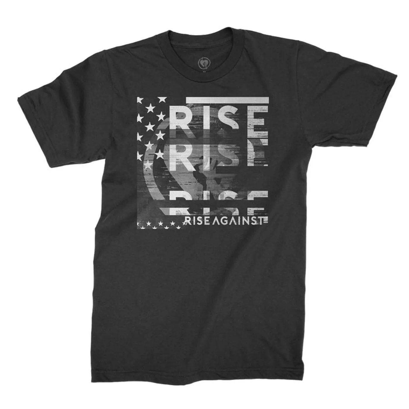 Rise Against Megaphone Cover Tee (Black)