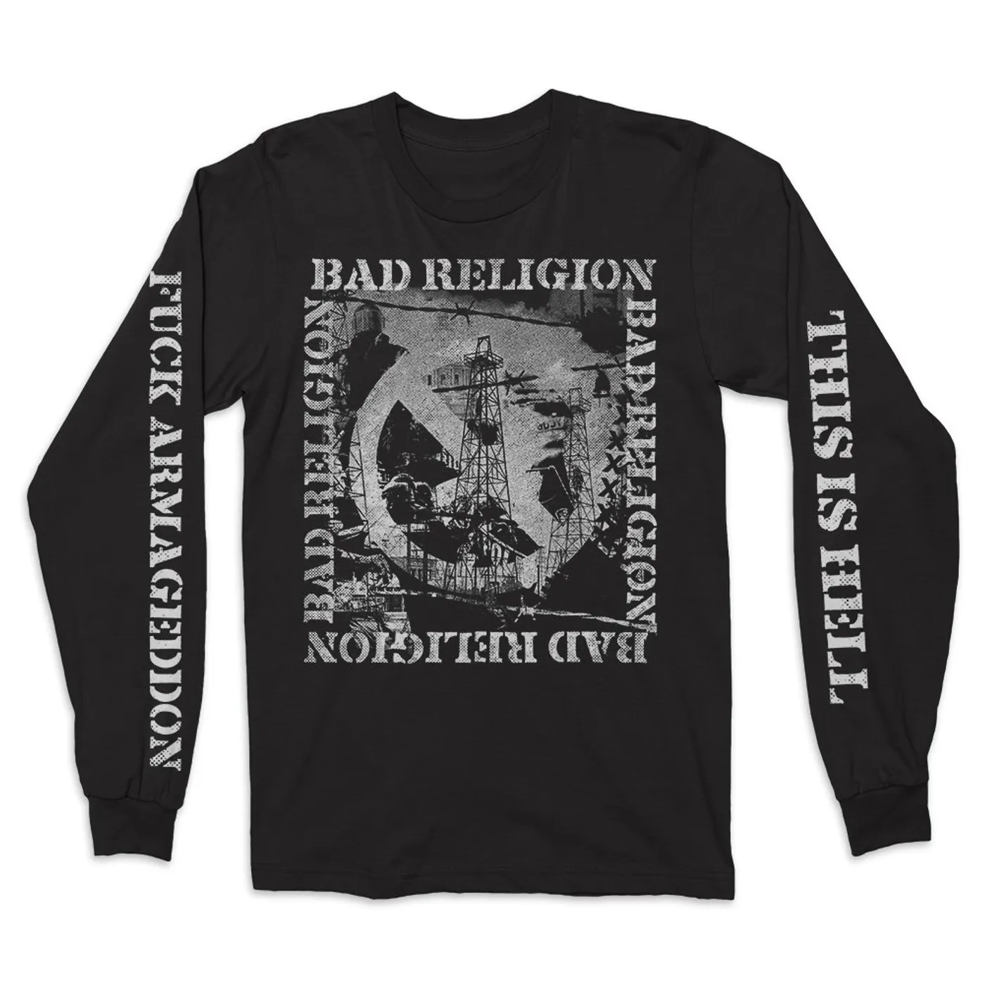 Bad Religion This Is Hell Long Sleeve Tee (Black)