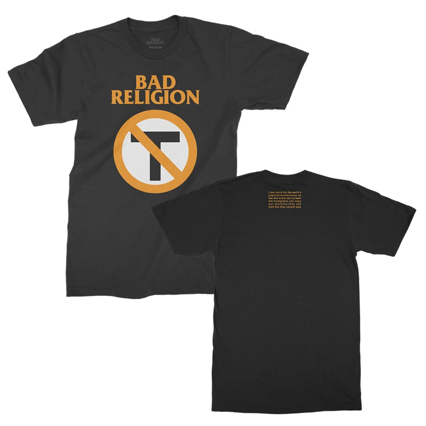 Bad Religion Trumpbuster Tee (Black)