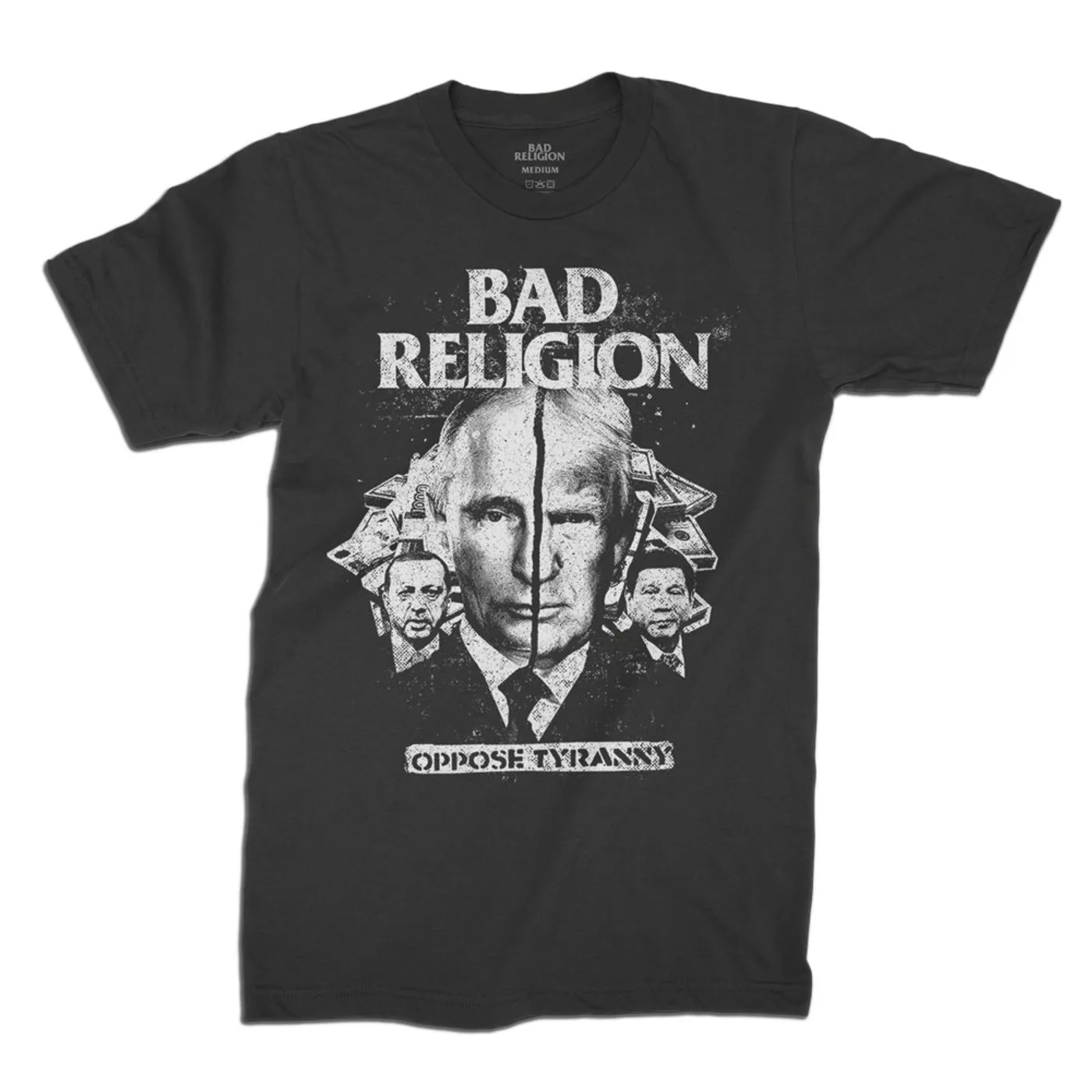 Bad Religion Oppose Tyranny Tee (Black)