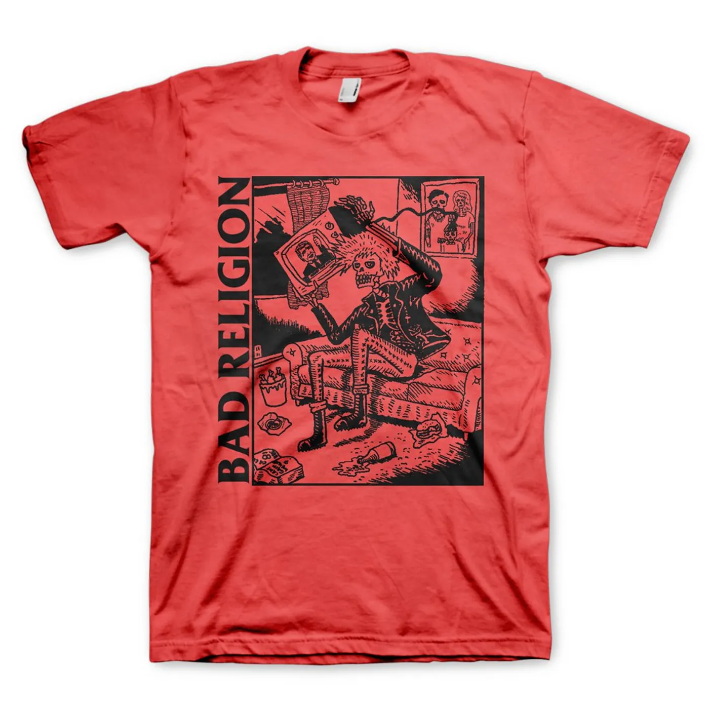 Bad Religion Television Tee (Red)
