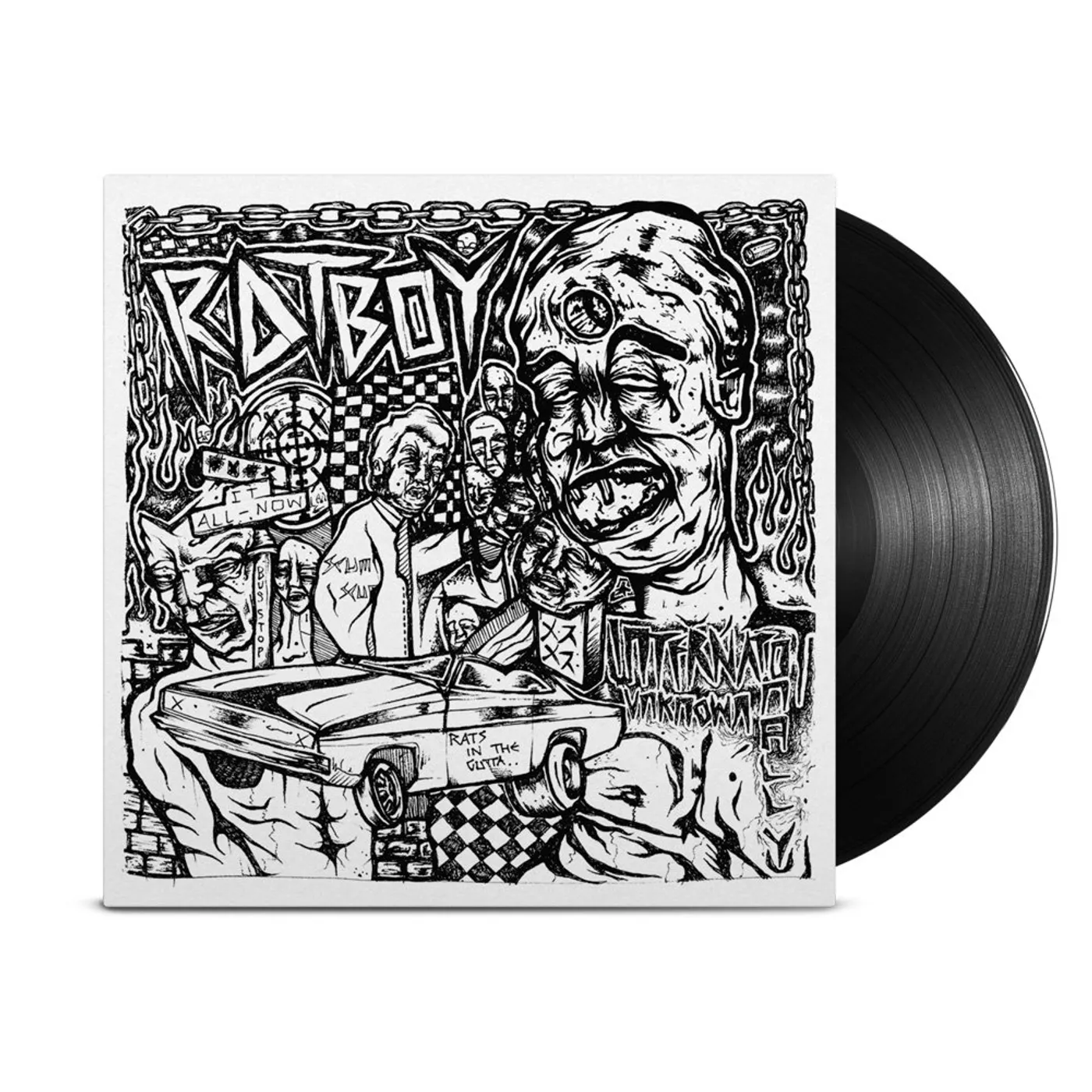 Epitaph Records INTERNATIONALLY UNKNOWN LP (Black) (Vinyl)