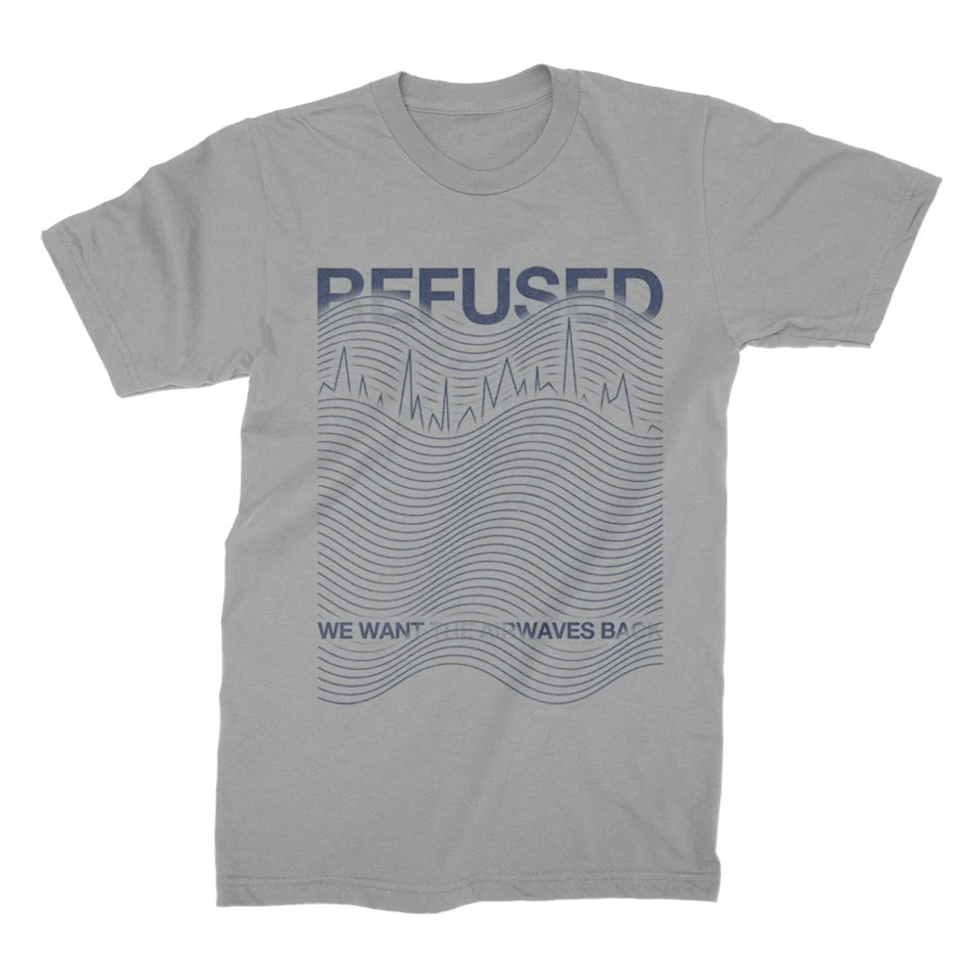 Refused Airwaves Tee (Light Grey)