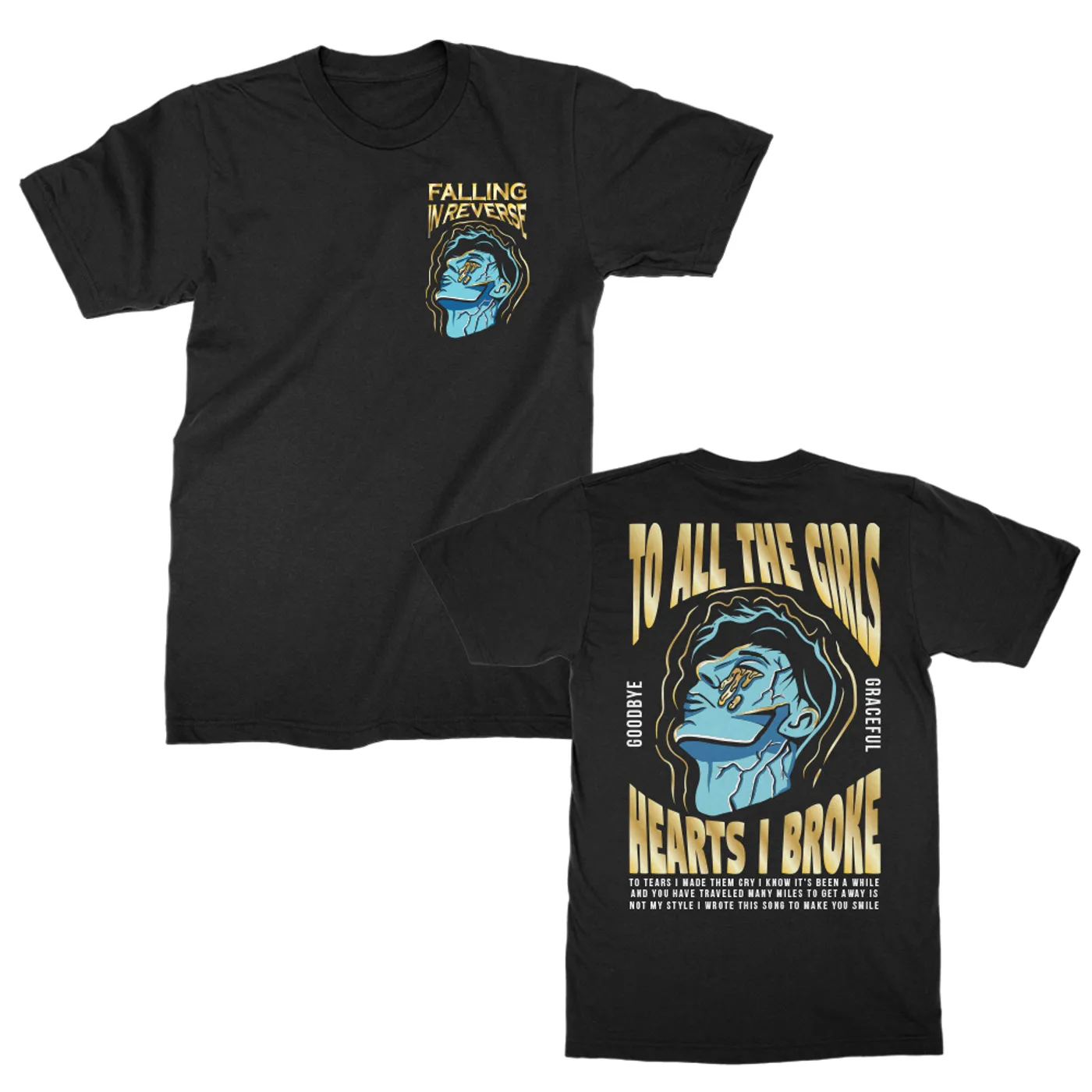 Falling In Reverse Goodbye Graceful Tee (Black)