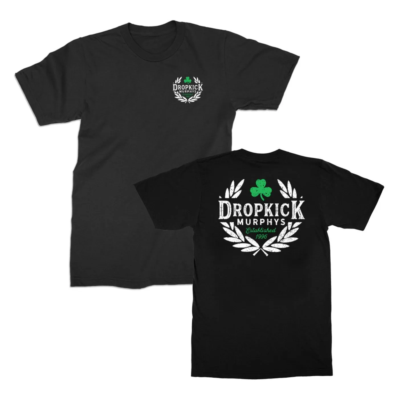 Dropkick Murphys Est 1996 Laurel Tee (Black)