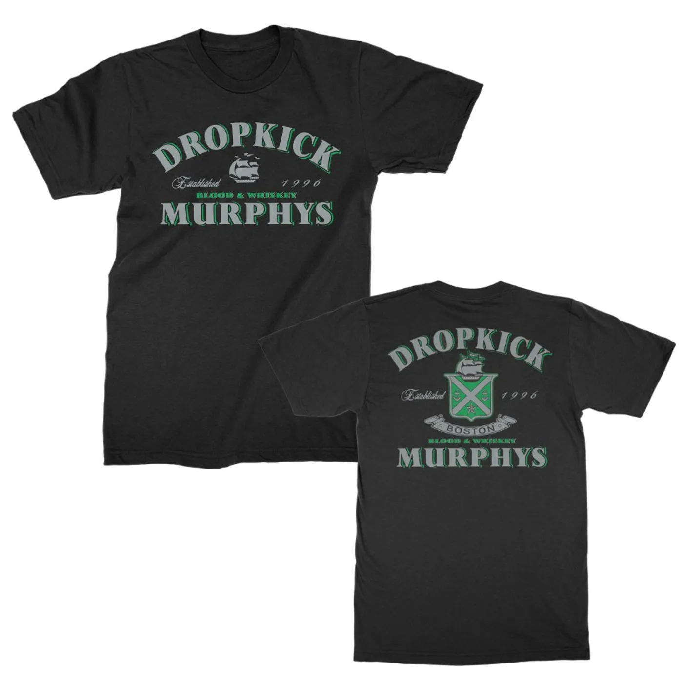 Dropkick Murphys Irish Whiskey Tee (Black)
