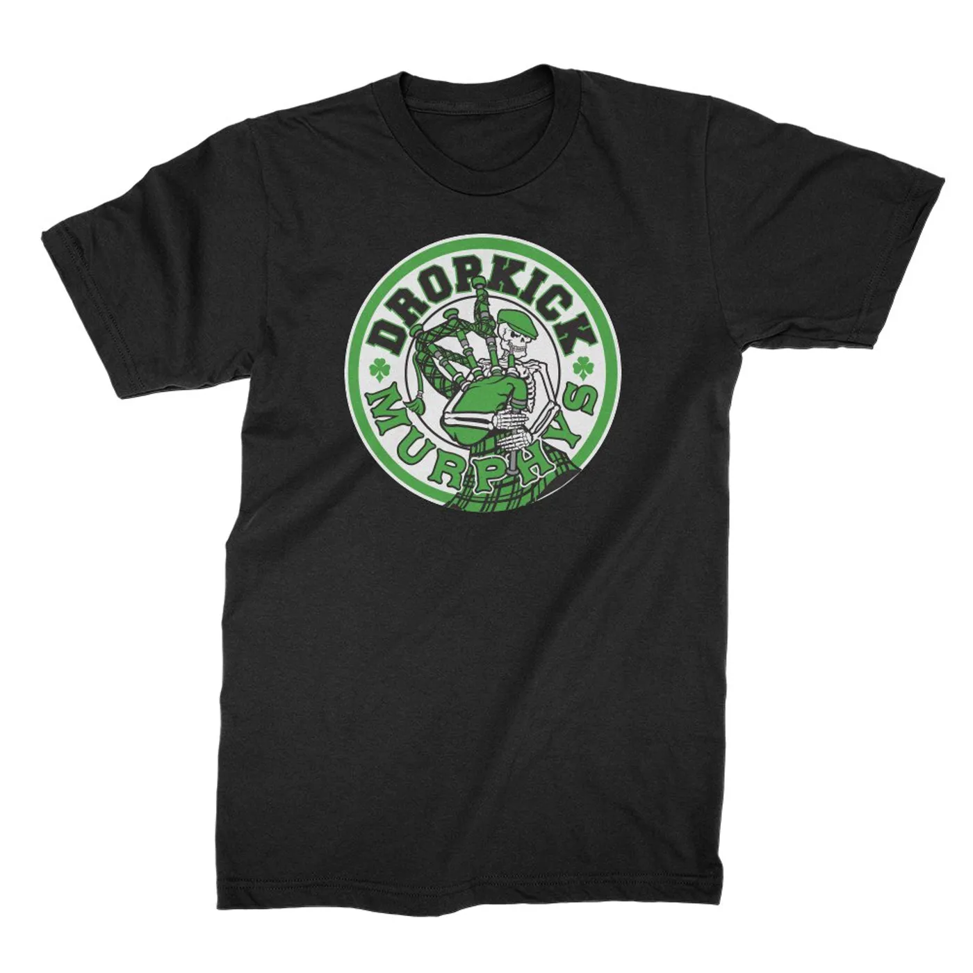 Dropkick Murphys Skelly Piper Tee (Black)