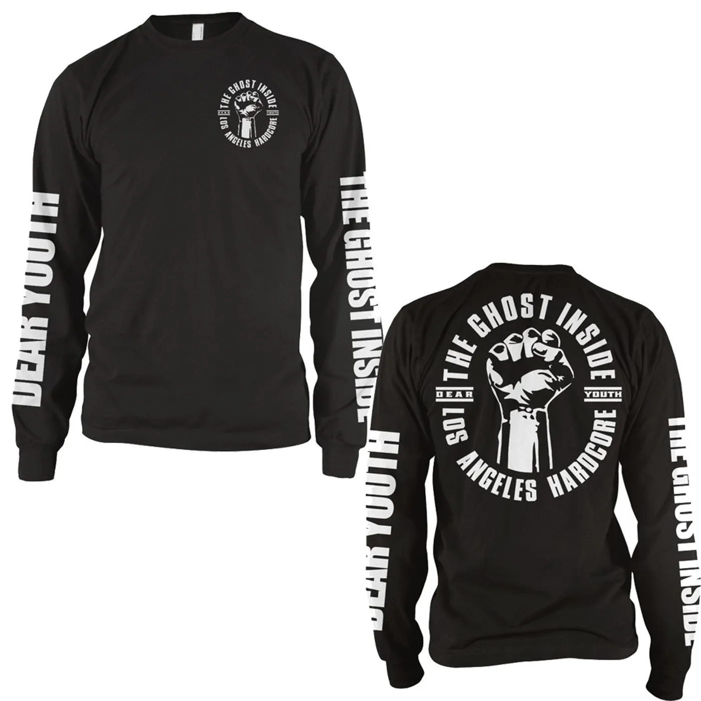 The Ghost Inside Dear Youth Long Sleeve T-Shirt (Black)