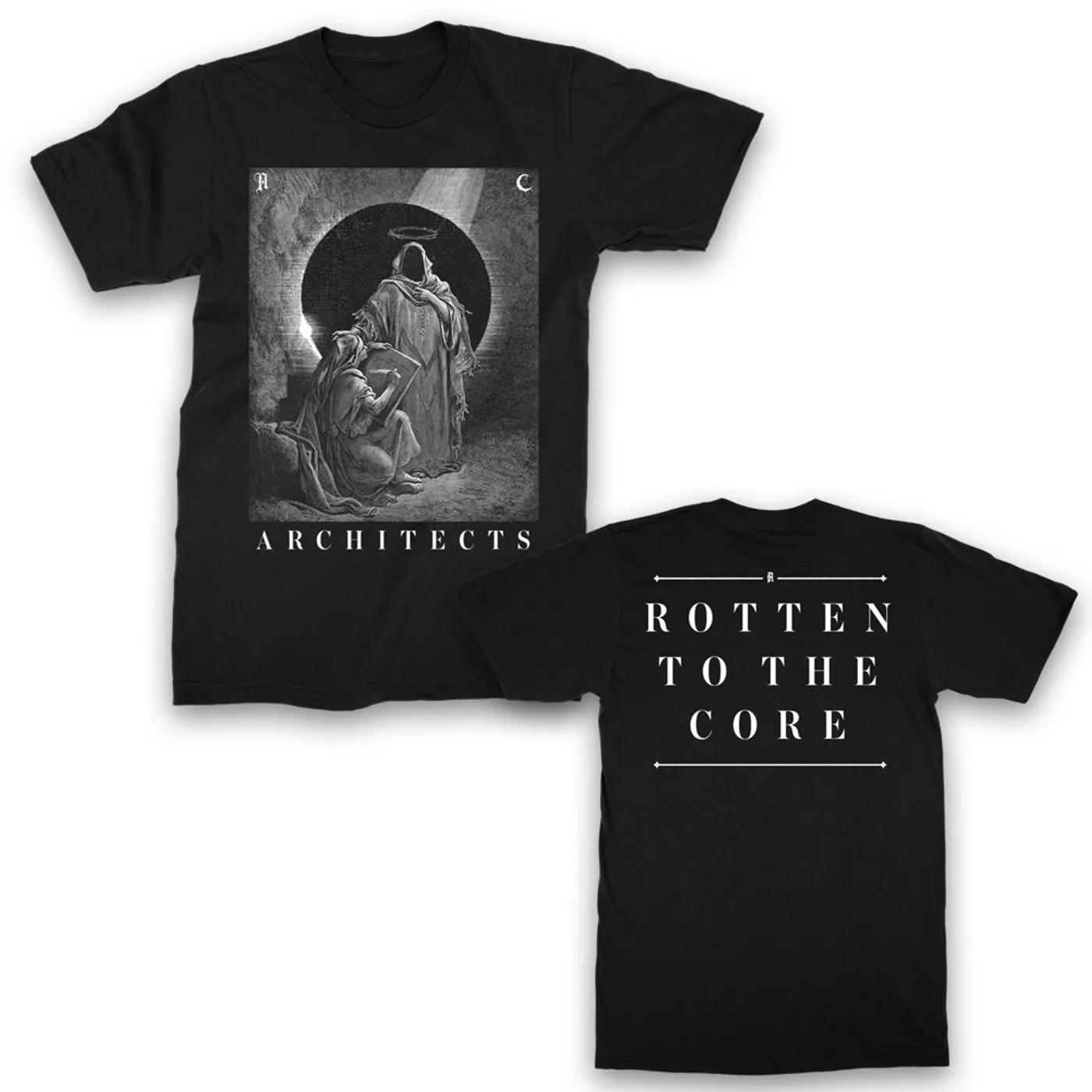 Architects Rotten To The Core T-Shirt (Black)