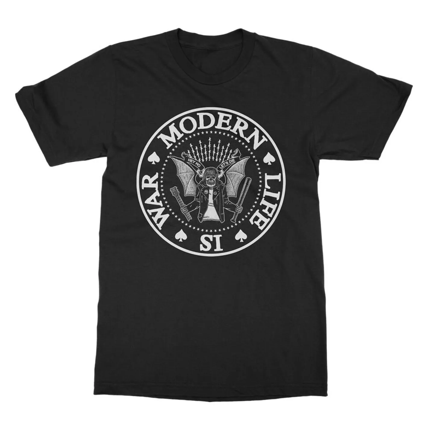 Modern Life Is War Old Dead Ramones Tee (Black)