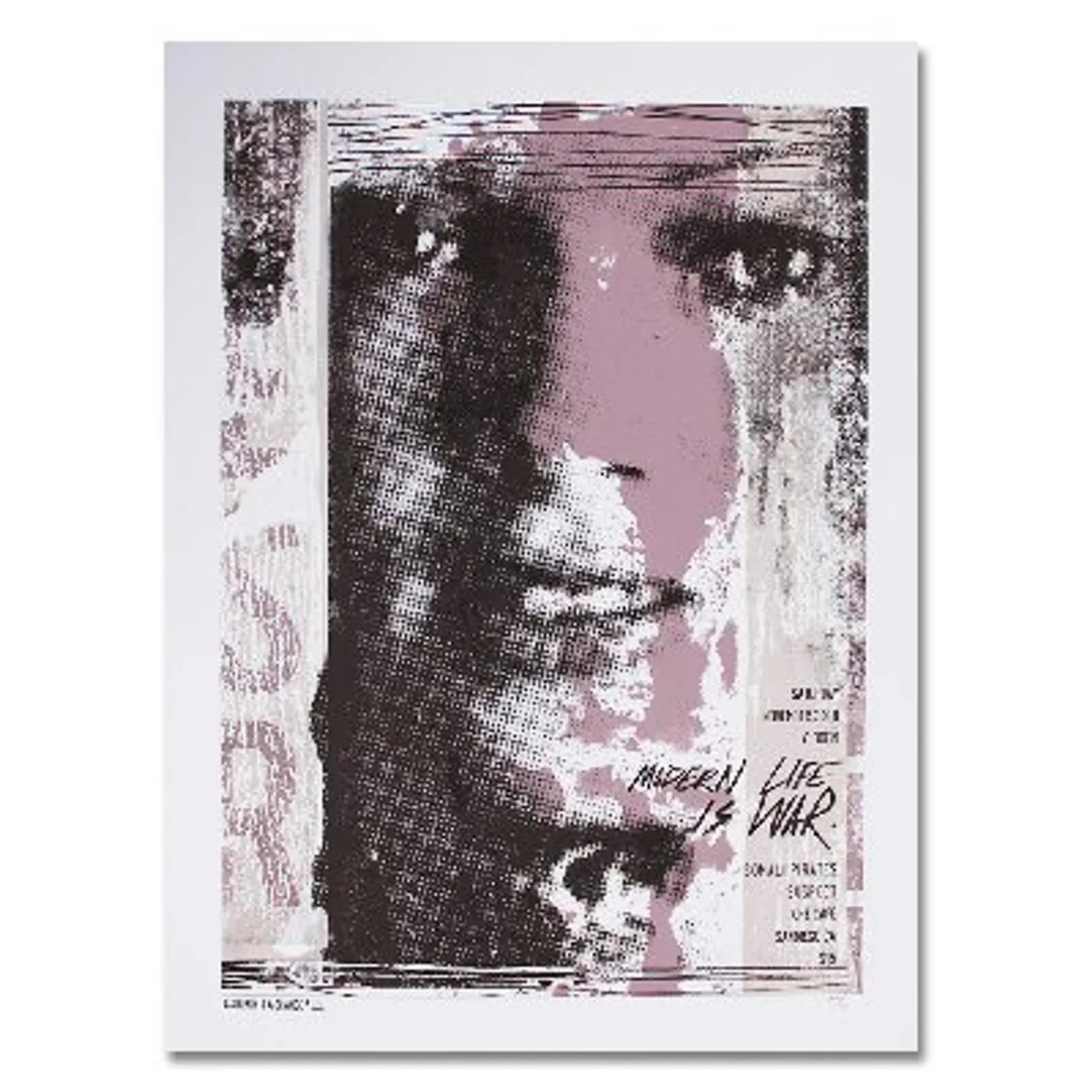 Modern Life Is War San Diego - Che Cafe Print