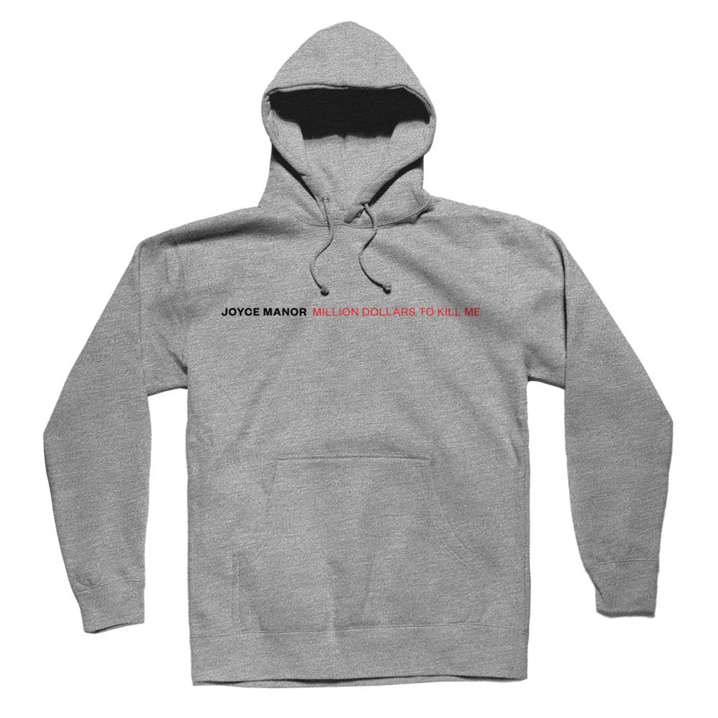 Joyce Manor Million Dollars to Kill Me Pullover Hoodie (Heathe