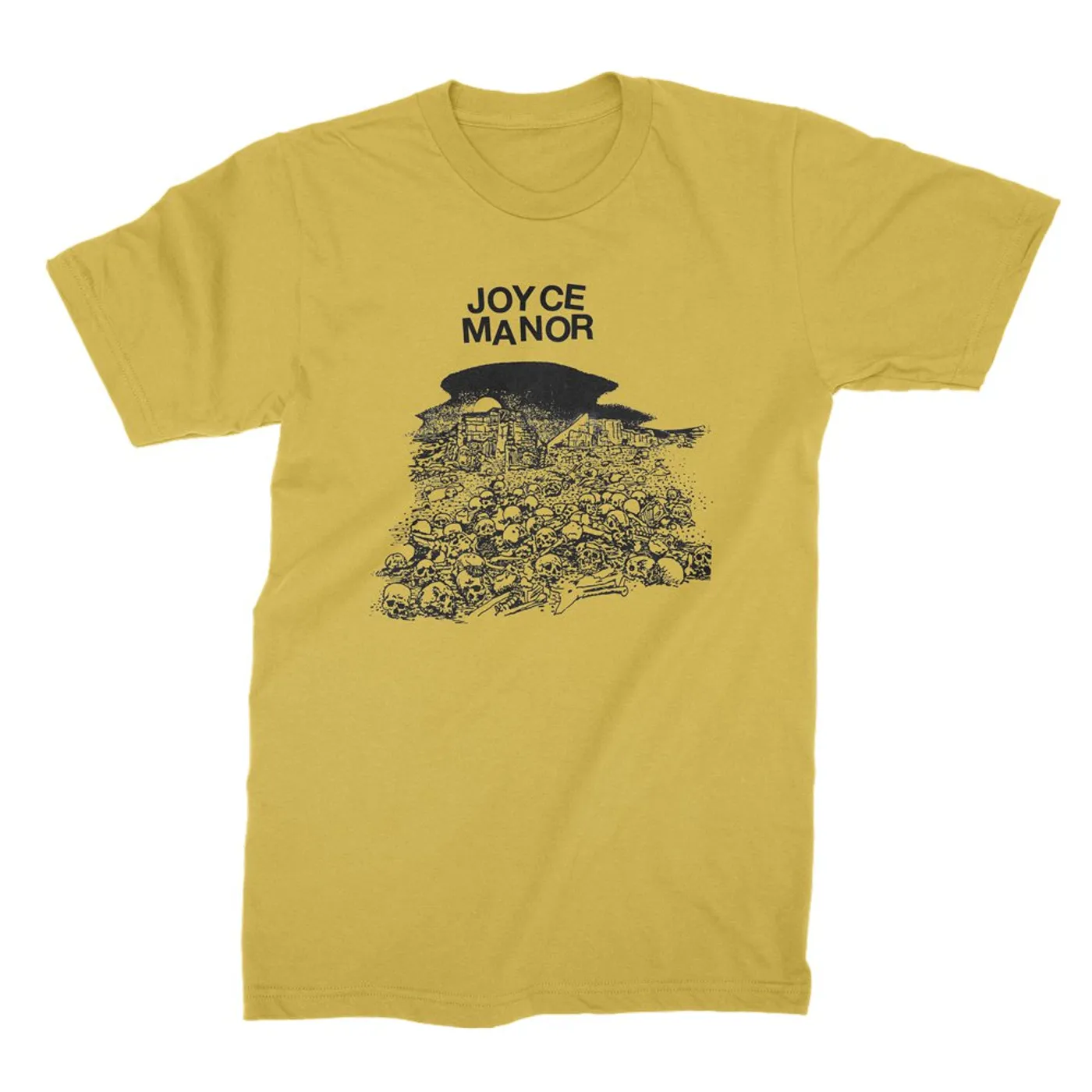 Joyce Manor Skulls T-Shirt (Gold)