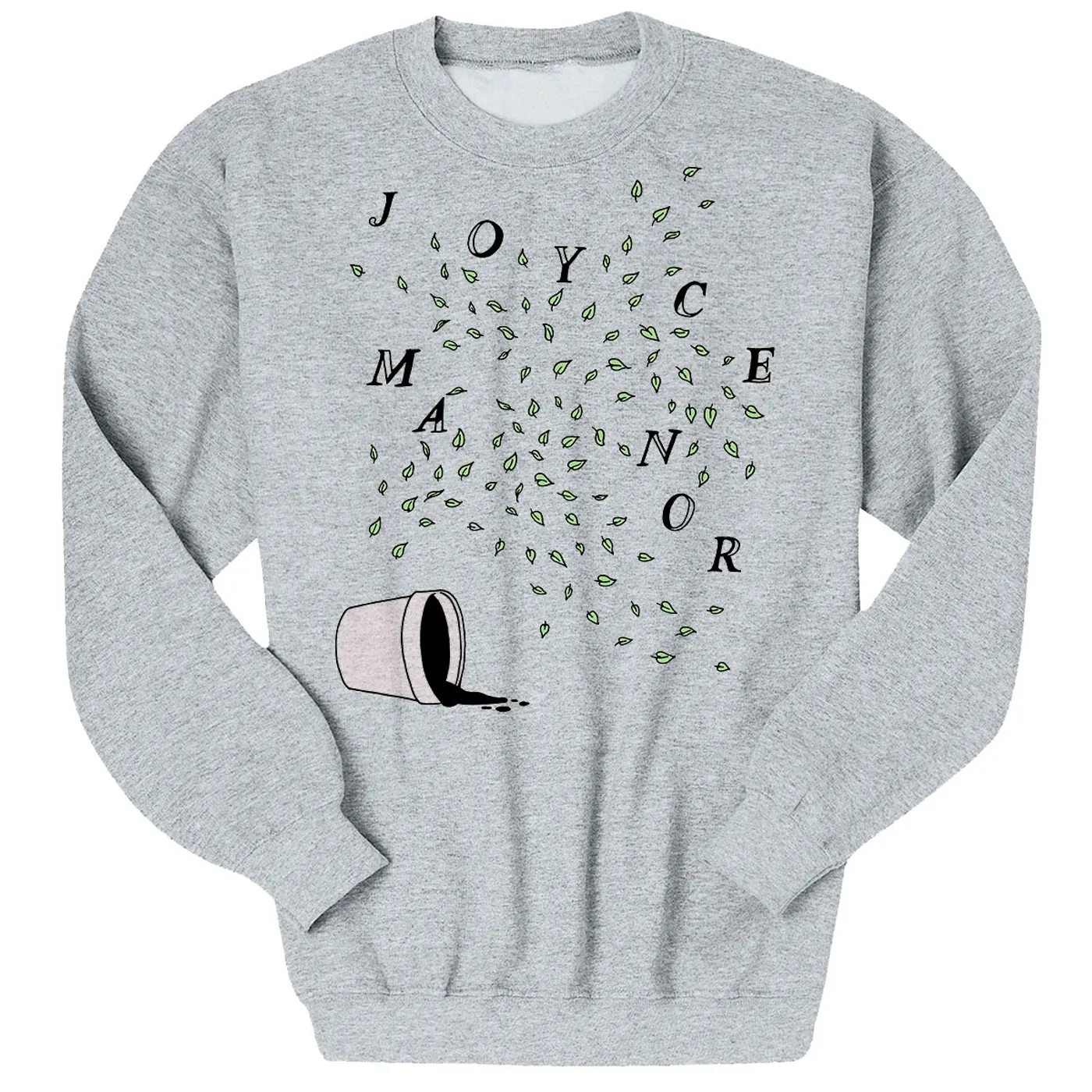 Joyce Manor Plants Crewneck Sweatshirt (Heather Gray)