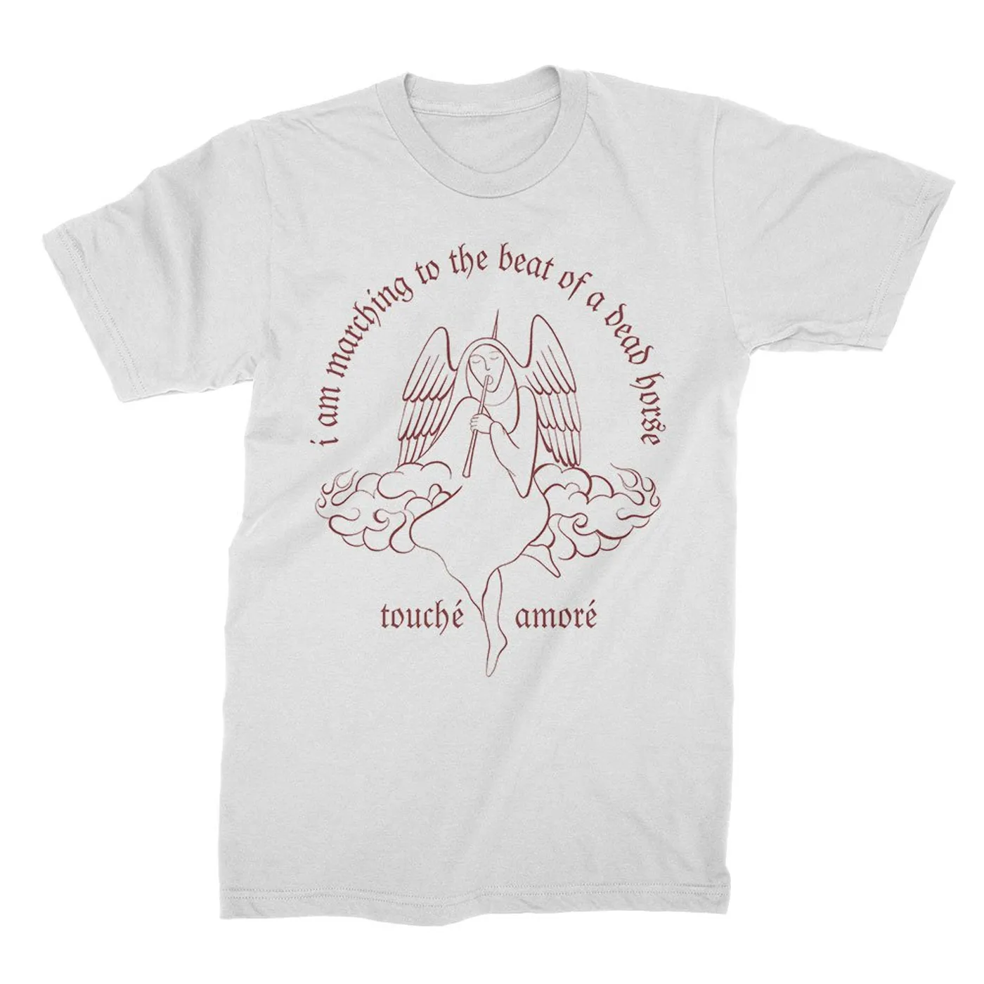 Touché Amoré Angel Tee (White)
