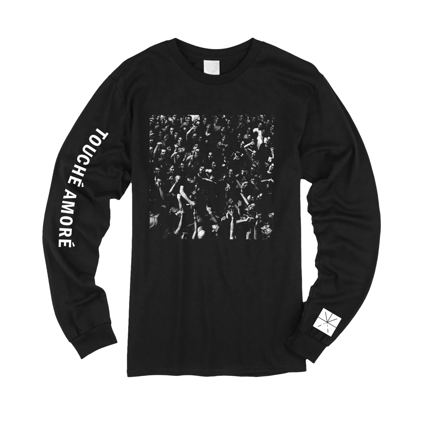 Touché Amoré Live Photo Long Sleeve T-Shirt (Black)
