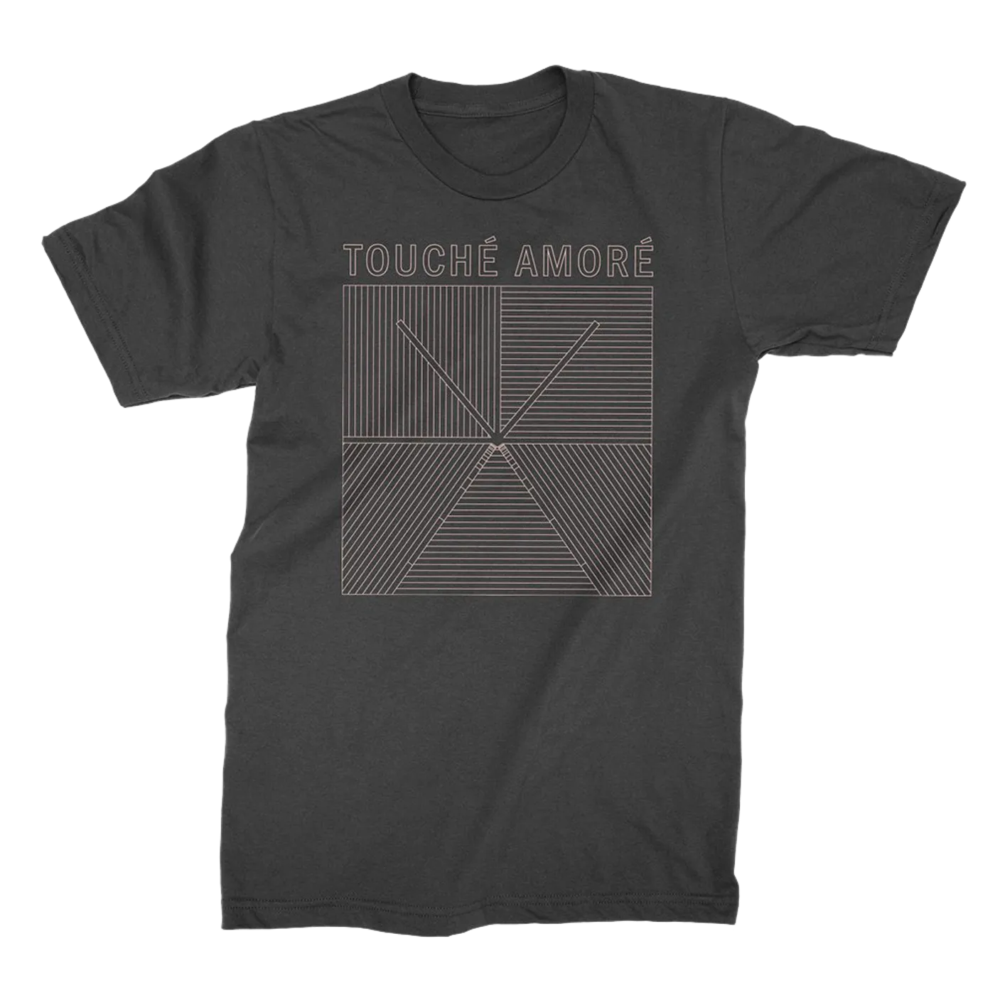 Touché Amoré Lines Logo Tee (Black)