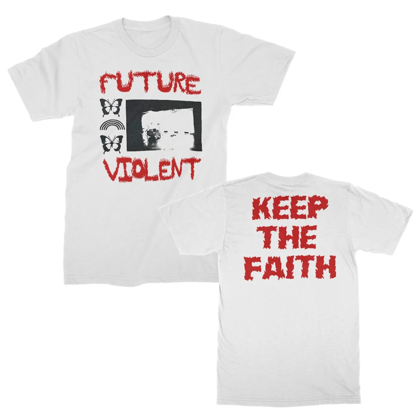Frank Iero Future Violent Tee (White)