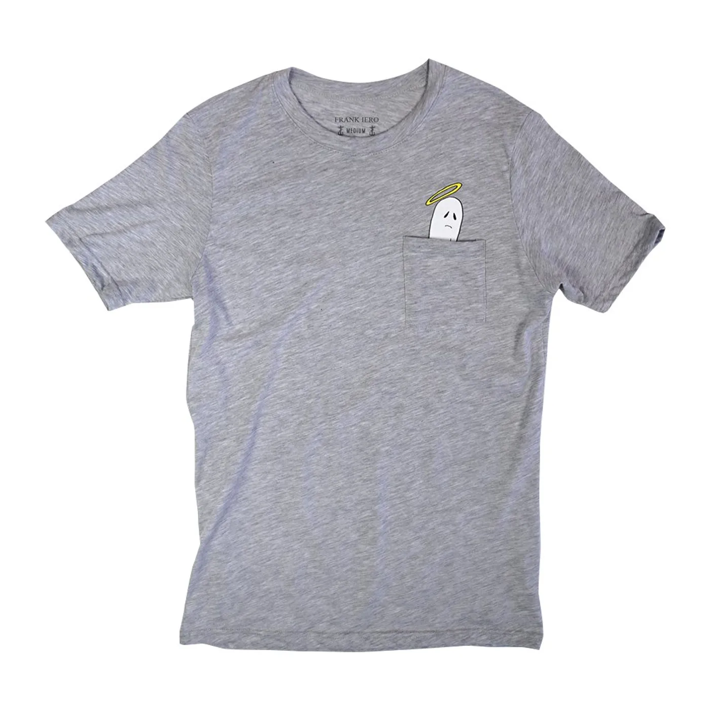 Frank Iero Boozey Pocket T-Shirt (Heather Grey)