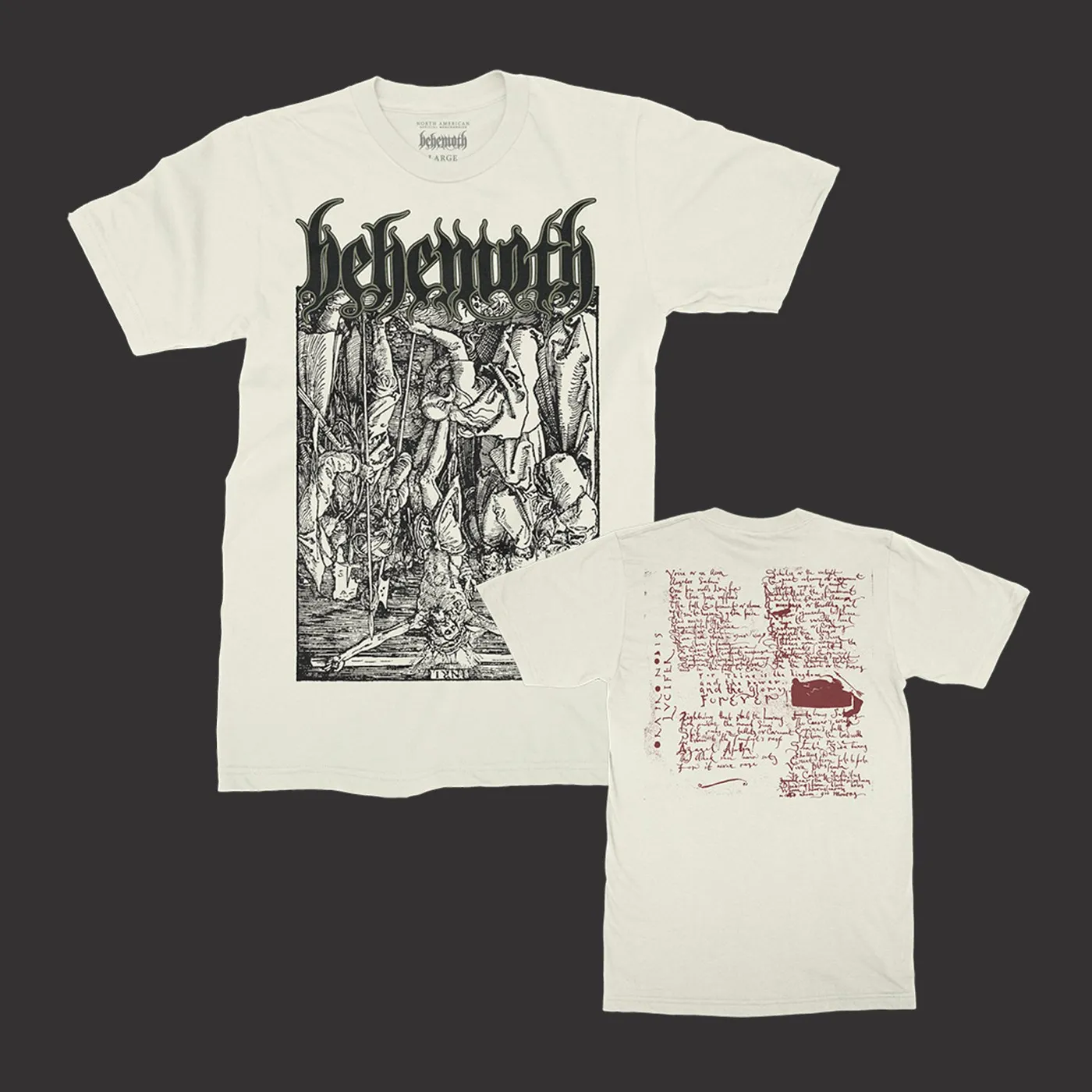 Behemoth Lvcifer T-Shirt (Natural)