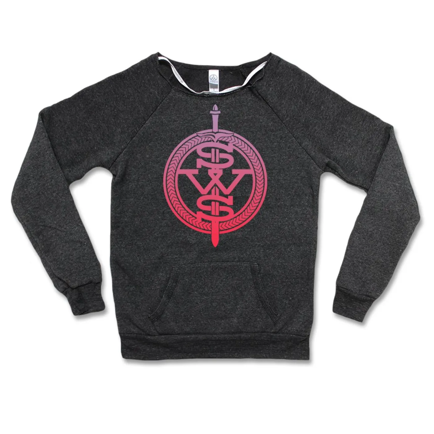 Sleeping With Sirens Women's - Pink Symbol Logo Sweatshirt