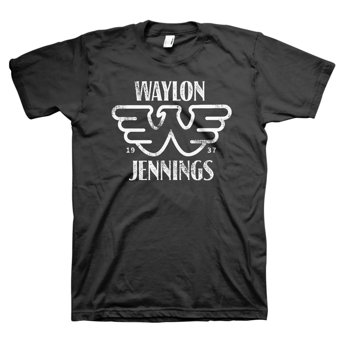 Waylon Jennings Flying W Tee (Black)