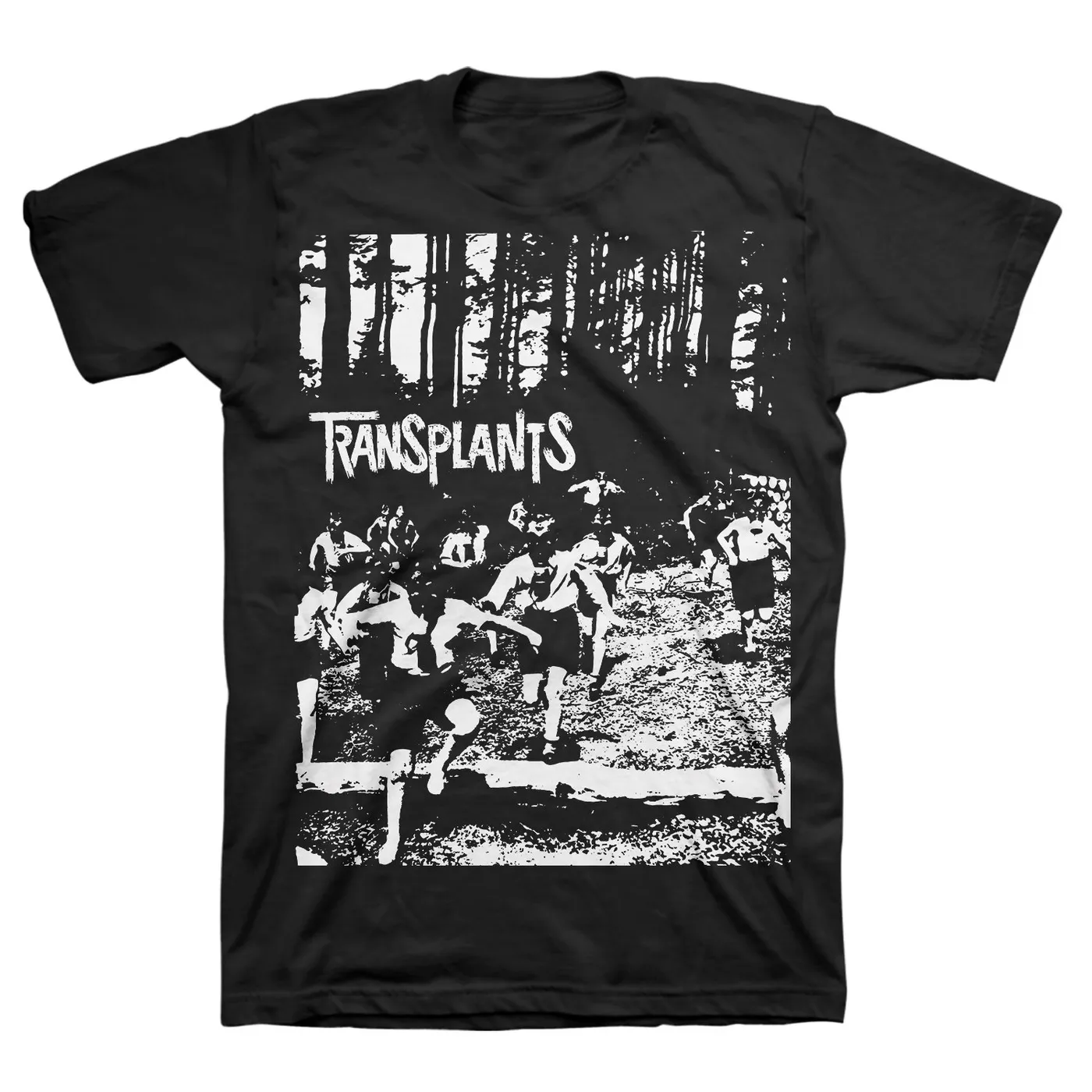Transplants Running Kids T-Shirt (Black)