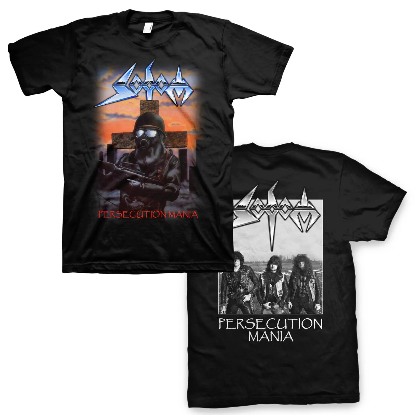 Sodom Persecution Mania T-Shirt (Black)