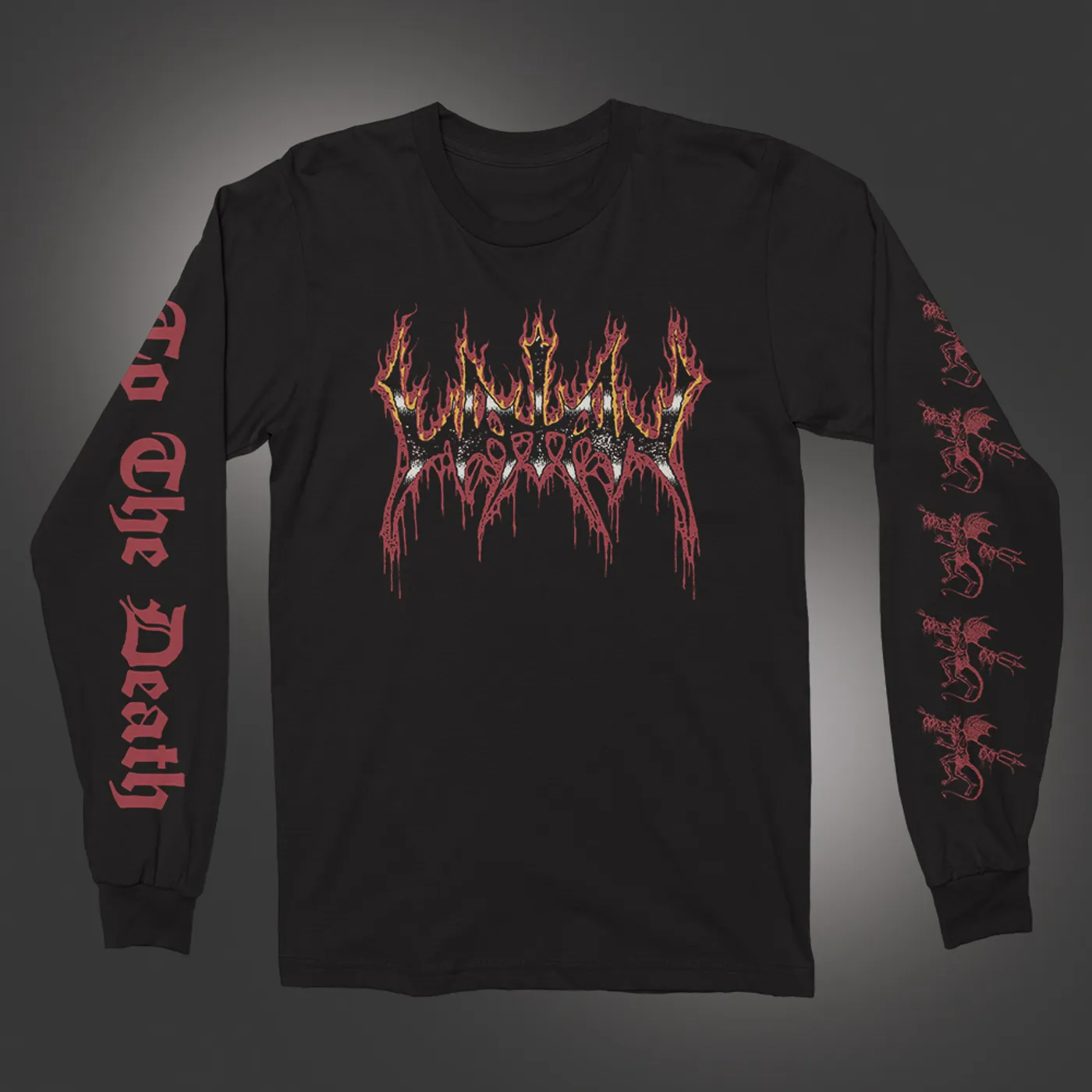 Watain Fire Logo Long Sleeve (Black)