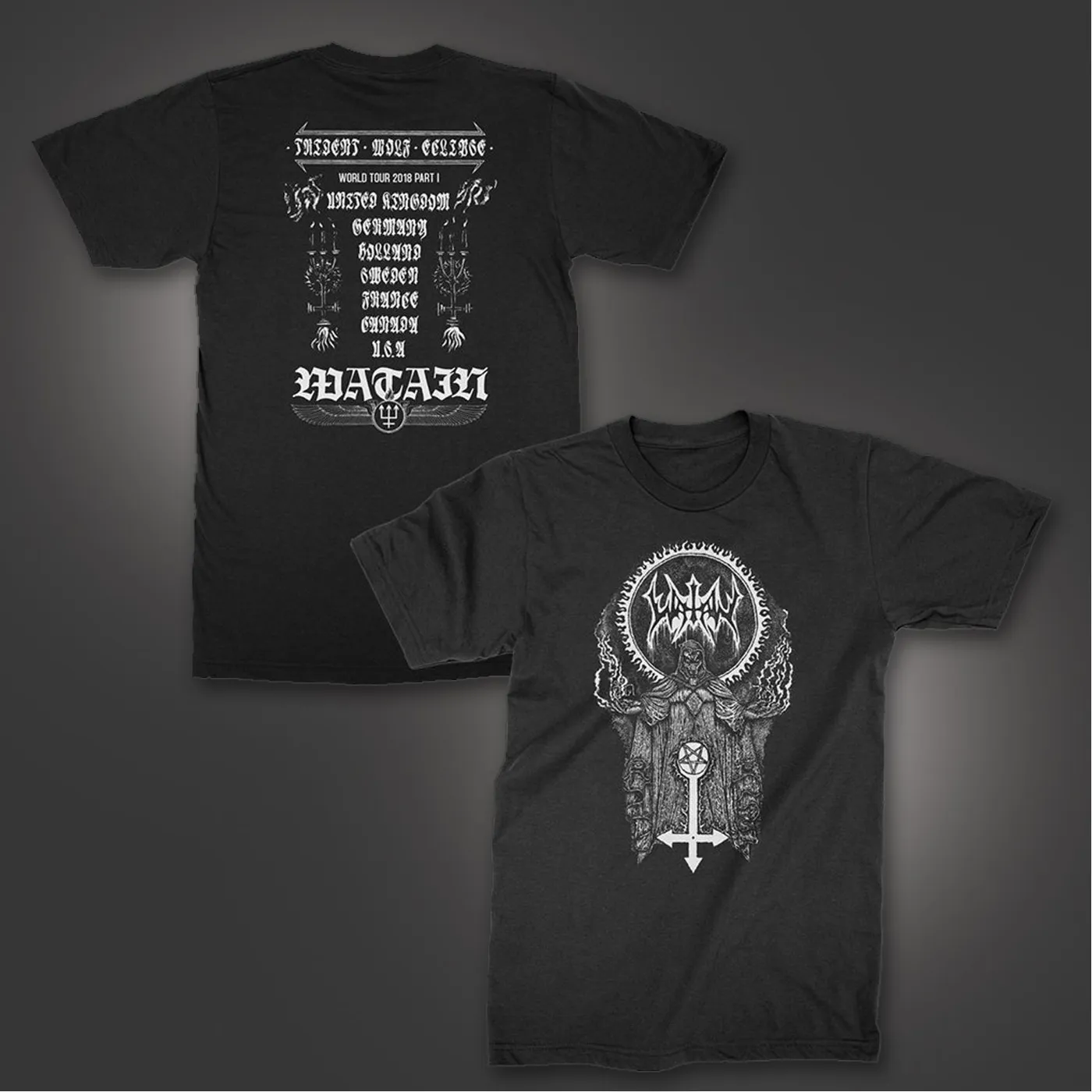 Watain Magus Lupus Tour T-Shirt (Black)