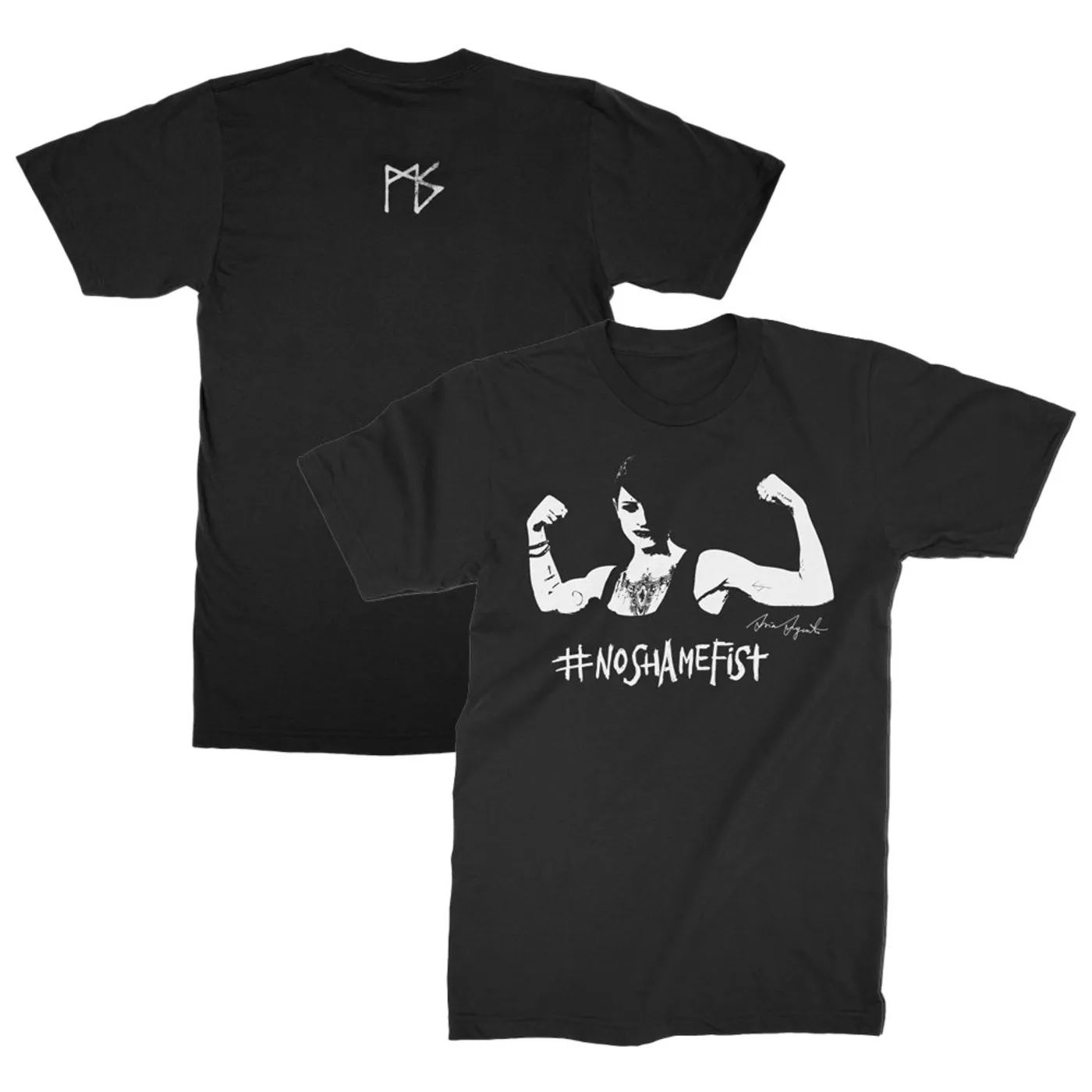 Matt Skiba Asia Argento Tee (Black)