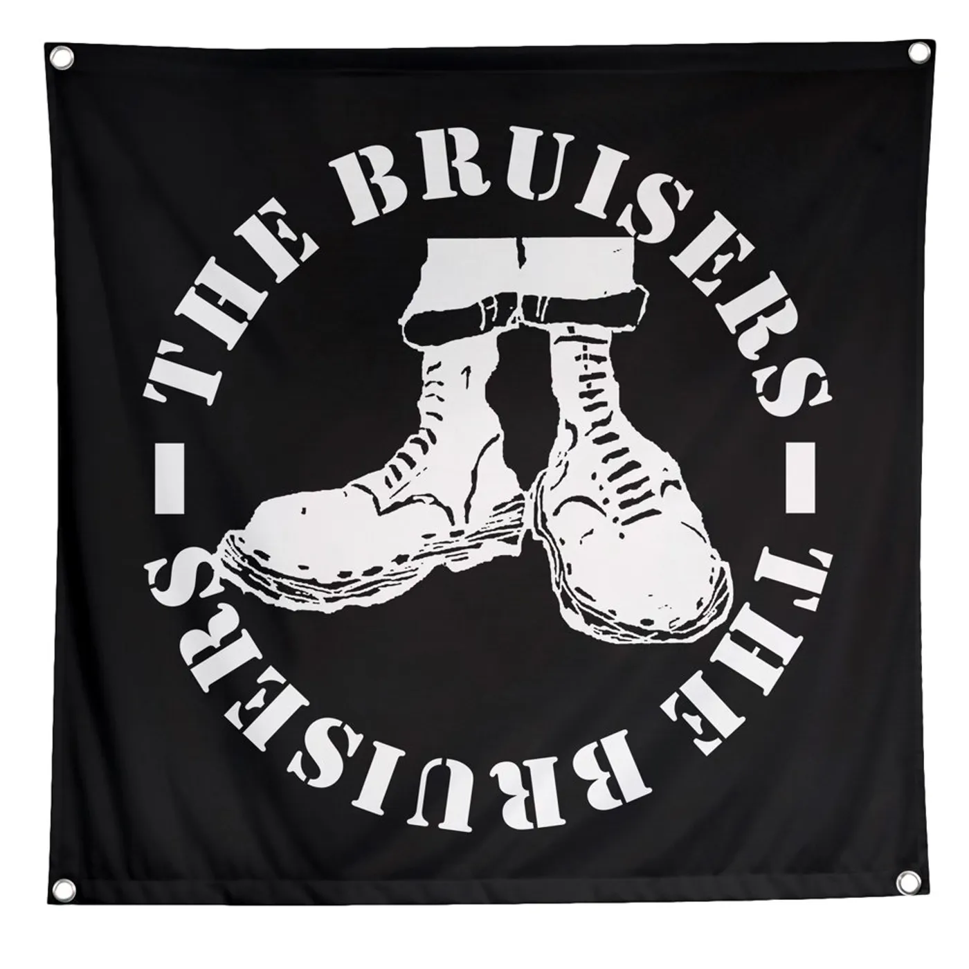 The Bruisers Boots Logo Flag